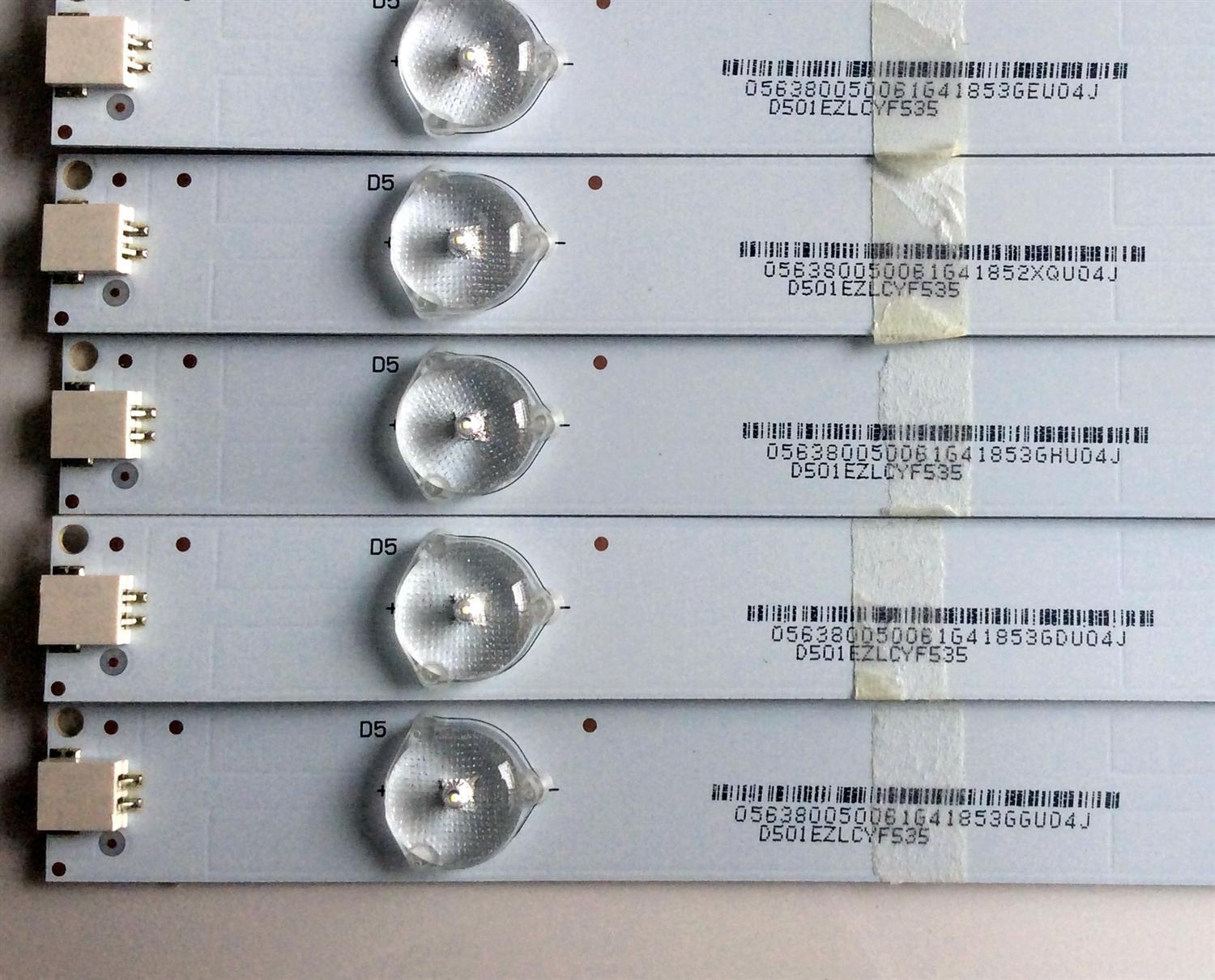 KIT DE LED PARA TV / PANASONIC 131126-WS-420-040-Pear1-C5 (10 PZAS.) / 131126-WS-420-040-Pear1-C5-L / 056380050061G / 131126-WS-420-040-Pear1-C5-R / MODELO TH-42LFE7U	 - Imagen 4