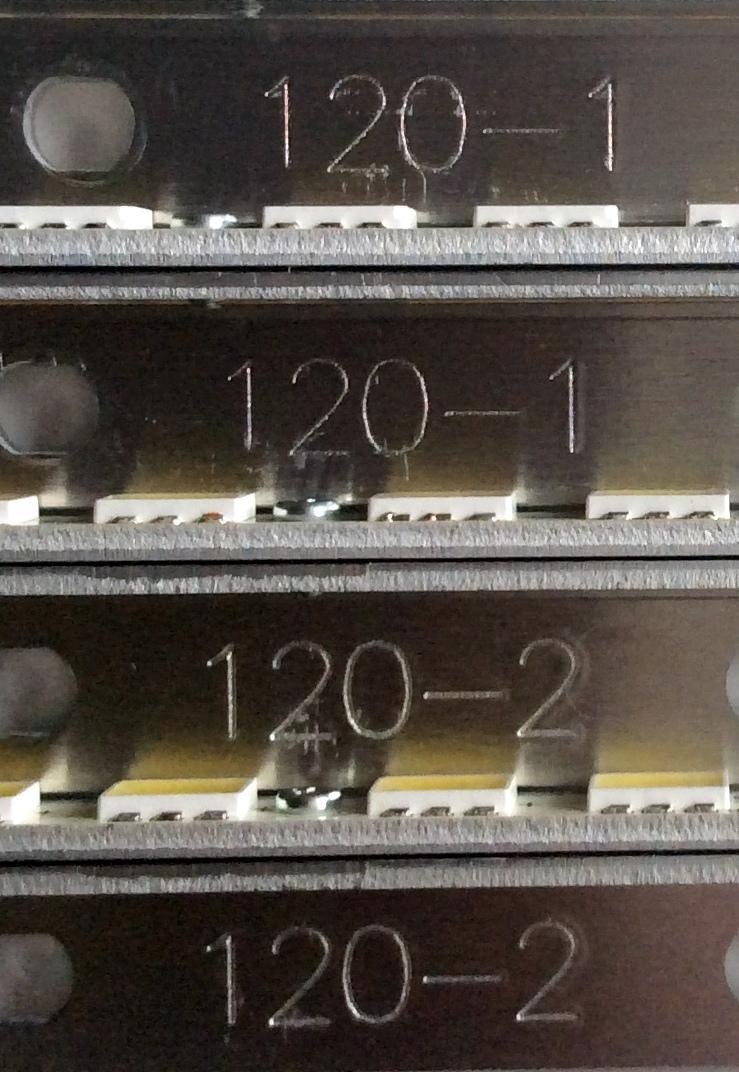 KIT DE LED`S PARA TV (4 PIEZAS) / SONY RUNTK4337TP / AE4660B / SLED 090907 REV.1 / PANEL LK460D3LA85 / MODELO KDL-46EX700 - Imagen 2