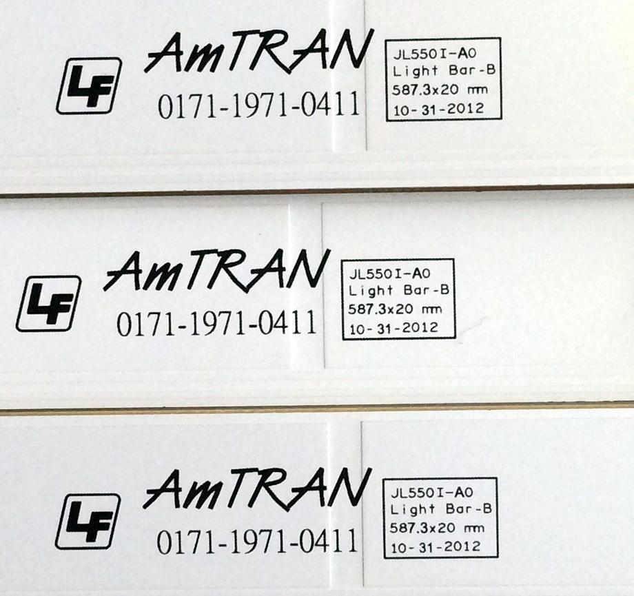 KIT DE LED "INCOMPLETOS PRECAUCION SOLO SON ("3 PZAS.) IMPORTANTE " / VIZIO 0171-1971-0411 / JL550I-A0 / 098101101117 / PANEL T550HVN01.3 / MODELOS E550I-A0 LAQAOQAP / E550I-A0 LAQAOQCQ / E550I-A0 LAQKOQBP / E550I-A0 LATAOQAP	 - Imagen 3