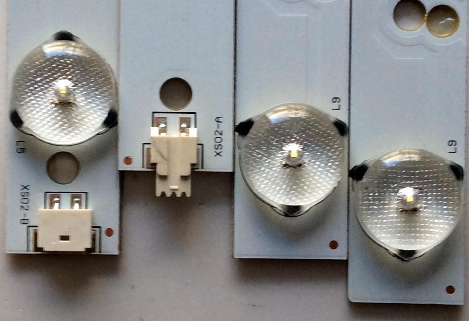 KIT DE LED "INCOMPLETOS PRECAUCION SOLO SON ("4 PZAS.) IMPORTANTE " / ELEMENT DLED40DX4X9002.A-2/DLED3940DX4X9002 A-1 / DLED40DX4X9002.A-2 / DLED3940DX4X9002 A-1 / MODELO ELEFT406 C1300 / PANEL K400D3HA3K	 - Imagen 2