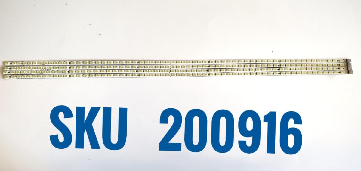 KIT DE LED´S PARA TV SONY  ( 4 PZ ) NUMERO DE PARTE SLED SLS46 5630 60Hz 60LED REV1.0 100113  LJ64-02421A / LJ64-02420A /  NUMERO DE PANEL  LTY460HM03 /  MARCA SONY / MODELO NSX-46GT1 
