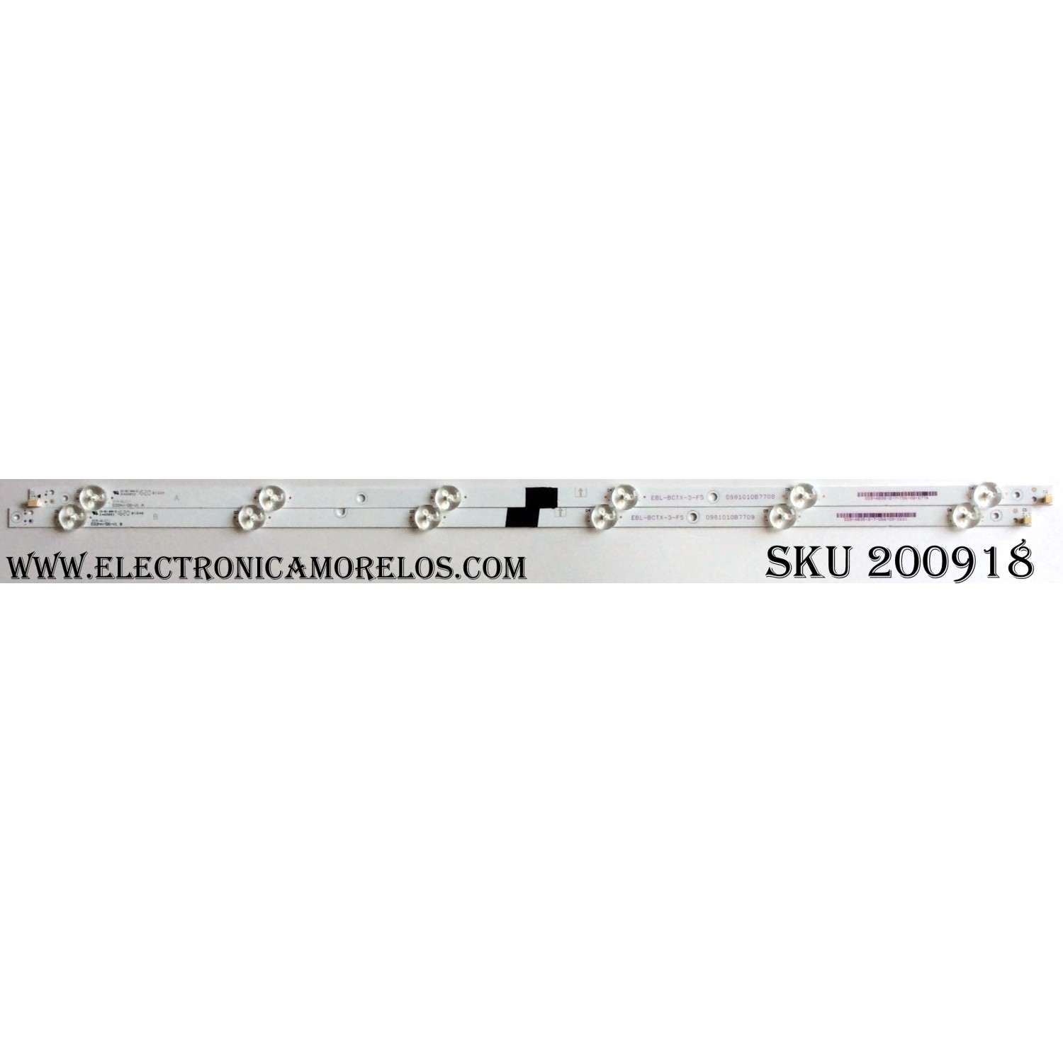 KIT DE LED PARA TV / VIZIO 0981010B7709/0981010B7708 / EBL-BCTX-3-F5 / SFR-6LCT1 / D32HN-D0-V1 A / MODELO D32HN-D0	