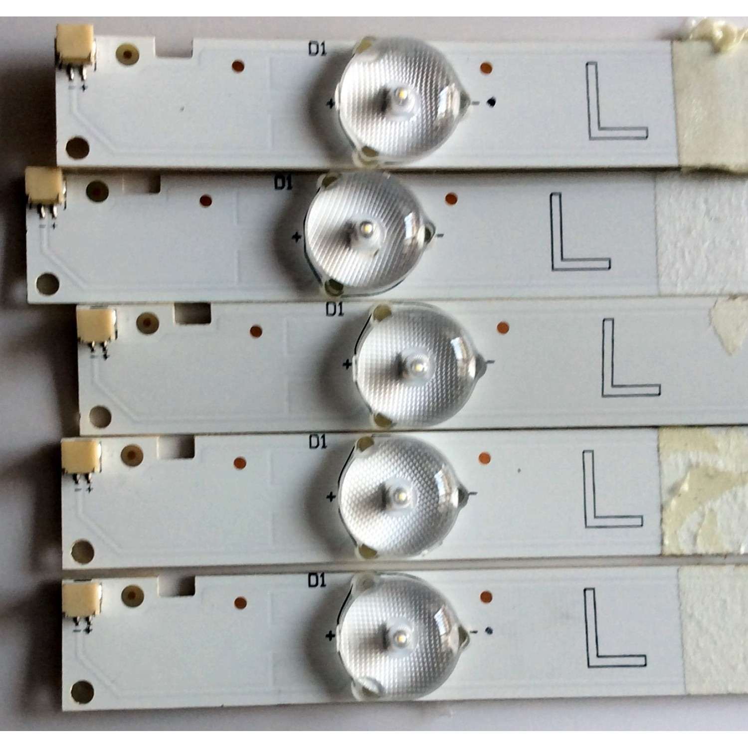 KIT DE LED PARA TV / VIZIO 20150704-Y16 E43 (5 PZAS.) / 056380220341G / MODELO E43-D2 LWZ2UMAS / PANEL T430HVND1.2	 - Imagen 4