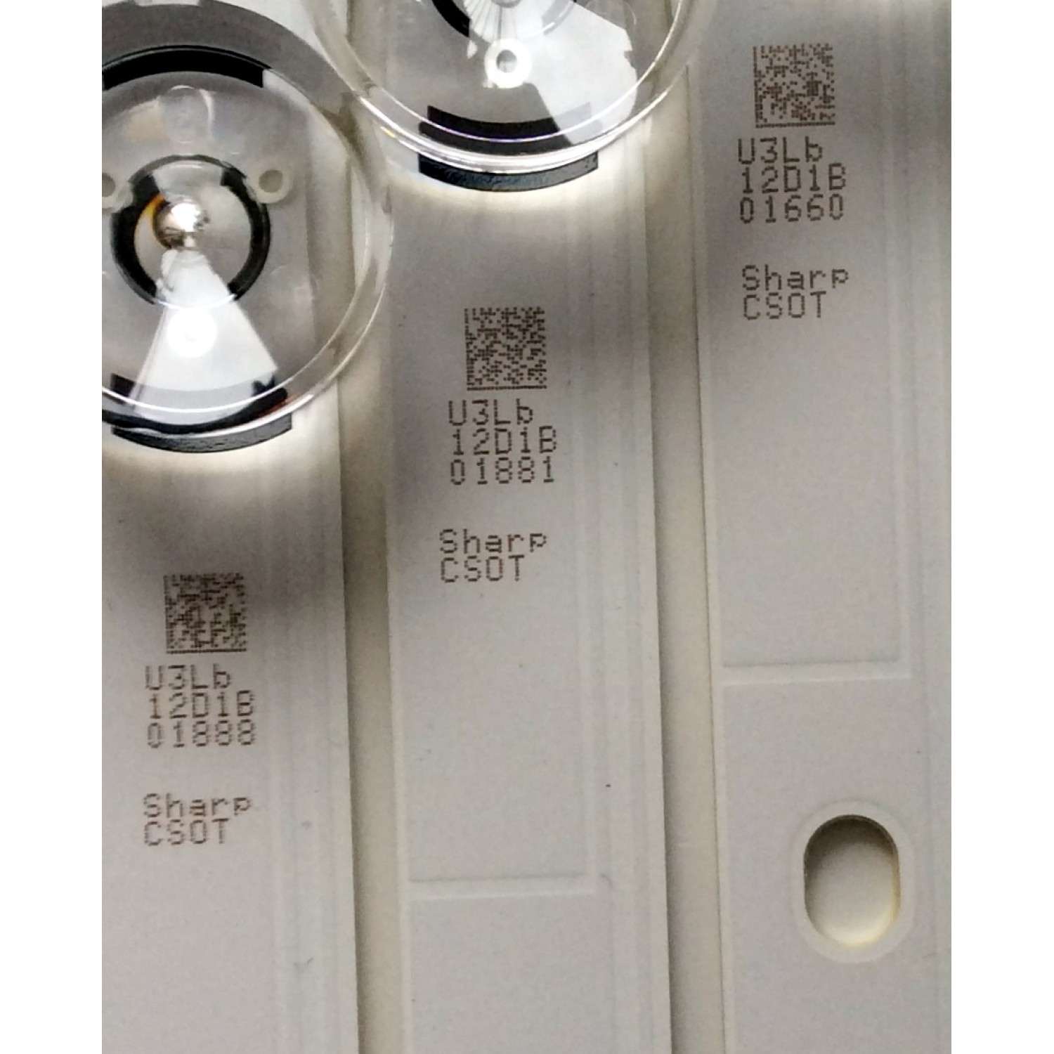 KIT DE LEDS PARA TV VIZIO ORIGINAL 2 PIEZAS / NUMERO DE PARTE 261501021380 / 06-2-32S1-2X6-0D20-590X12-EMC-V3-221213 / 230101039440 / 180L3M31-B / YF-14228 / PANEL HK315WLEDM-JH1VH / DISPLAY PT320AT04-2 VER.1.1 / MODELO VHD32M-0807 / VHD32M-08047 - Imagen 2