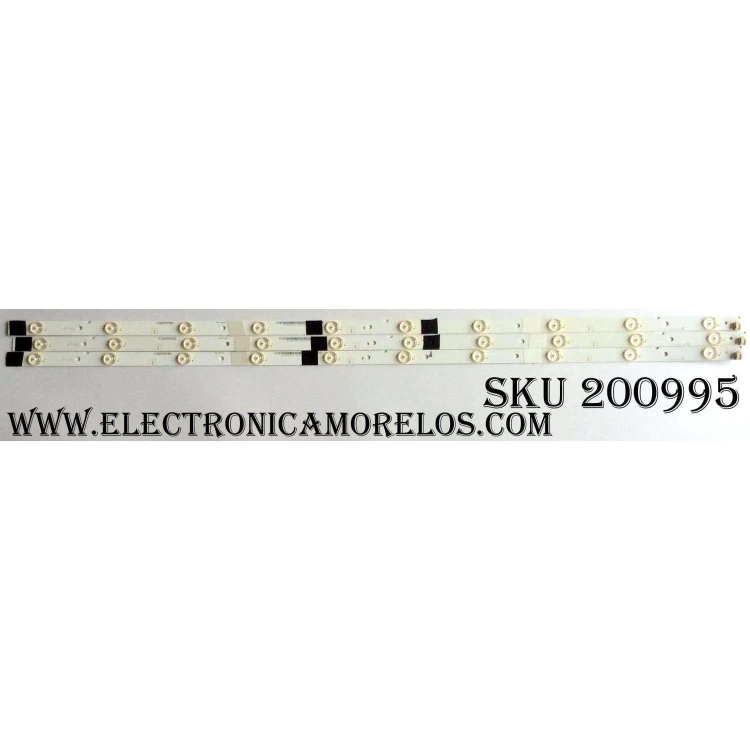 KIT DE LED PARA TV / SHARP IC-C-VZAA43D493 / 098101122100 / MODELO LC-43LE653U / LC-43UB30U / PANEL T430HVN01.2	