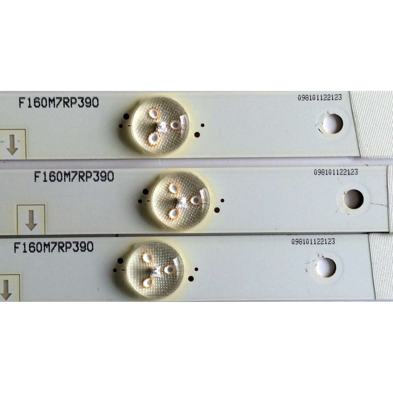 KIT DE LED PARA TV / SHARP IC-C-VZAA43D493 / 098101122100 / MODELO LC-43LE653U / LC-43UB30U / PANEL T430HVN01.2	 - Imagen 4