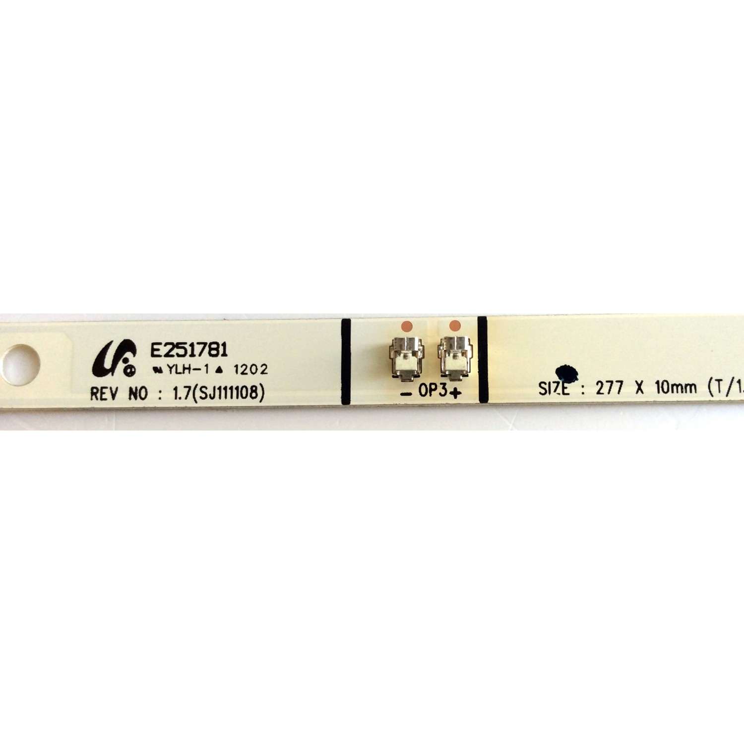 KIT DE LED`S PARA TV (4 PIEZAS) / SAMSUNG BN96-21475A / 32H-3535LED-32EA / D1GE-320SC0-R2[11, 10, 26] / BN41-01823A / BN96-21485A / SUSTITUTAS DE320AGE-V2 / DE320AGH-C1 / DE320AGM-C2 / PANEL DE320AGM-C1 CC01 / MODELO UN32EH4000FXZA CS01 - Imagen 3