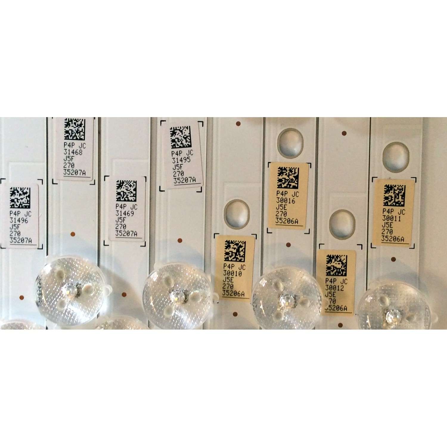 KIT DE LED'S PARA TV SAMSUNG (8 PIEZAS) / BN96-35206A / BN96-35207A / LM41-00001Z / LM41-00001Q / 2013SVS50 / 3228N1 / 131015 / SUSTITUTAS 28770A / 28771A / D3GE-500SMA / D3GE-500SMB / PANEL'S CY-DH050BG / D500BGA / DF500BGA / DH050CSA / T500HVF02 / UN50 - Imagen 2