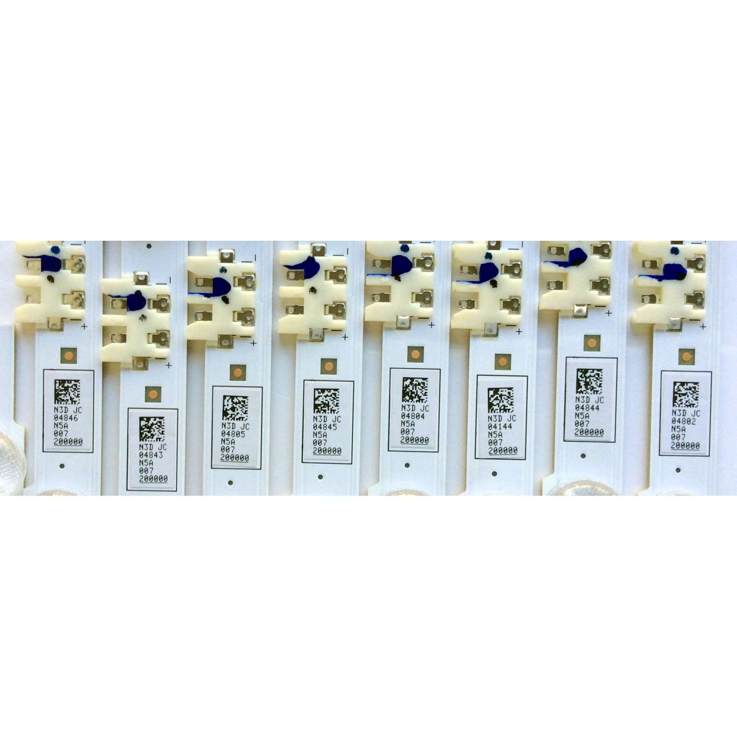 KIT DE LED´S PARA TV (16 PIEZAS) / SAMSUNG 2013SVS50F R 7 REV1.8 130103 / 2013SVS50F L 9 REV1.8 130103 / 200000 / 200000  / PANEL HF500CSM-C1 / MODELO UN50F6300AFXZA CH01 - Imagen 5