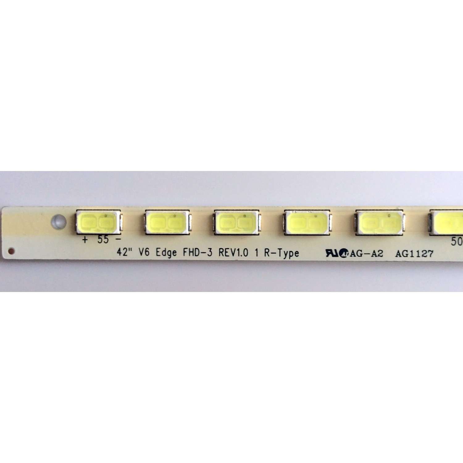 LED PARA TV (1 PIEZA) / LG (¡¡NOTA IMPORTANTE ((INCOMPLETO)) KIT CONSTA DE 2 PIEZAS¡¡) / 42¨ V6 Edge FHD-3 REV:1.0 R-Type / AG1127 / PANEL LC420EUN(RD)(V1) / MODELO 42LV3520-UJ.CWMYLH	 - Imagen 2