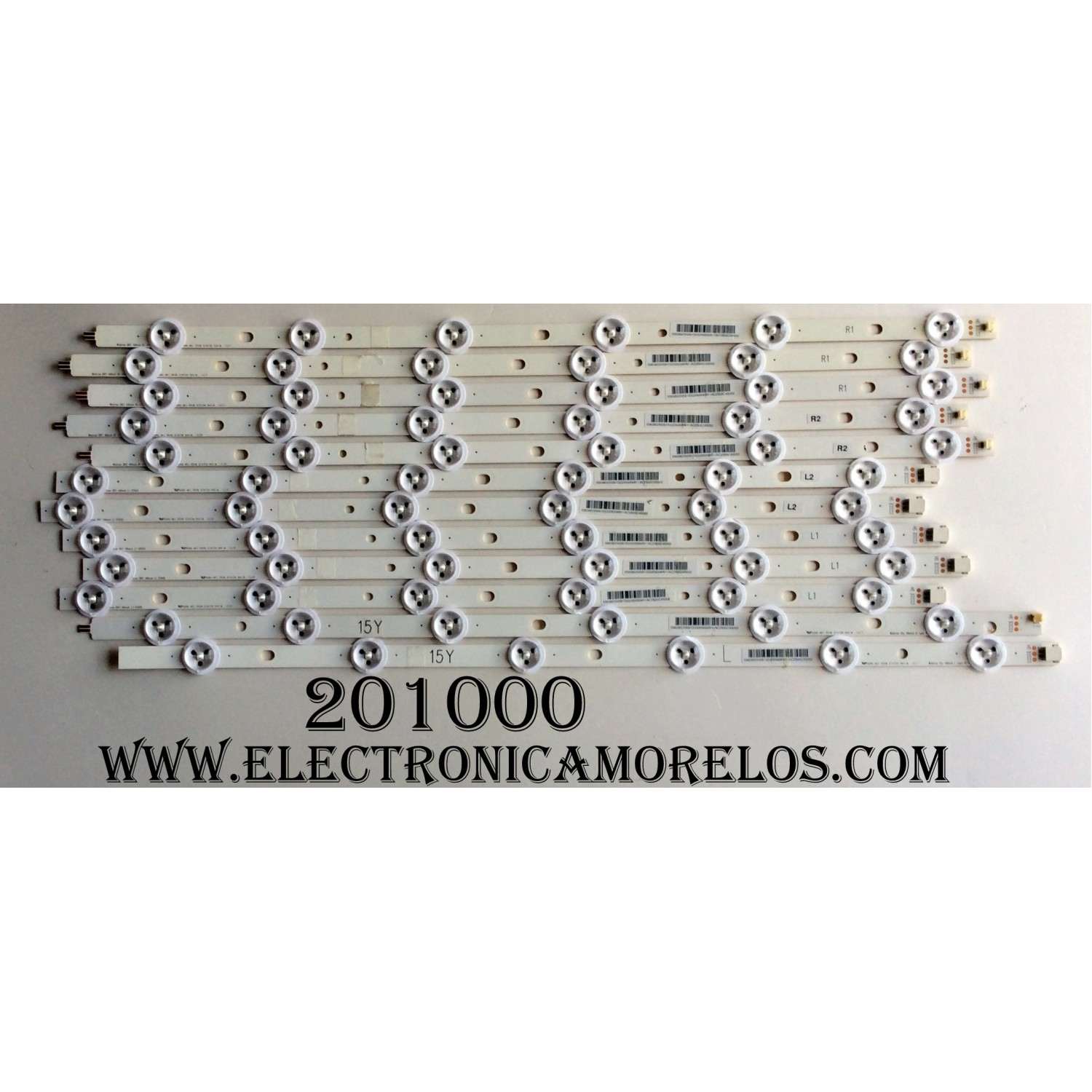 KIT DE LED PARA TV / VIZIO 56.38025.0081 / 056380250081G / 131015 / MODELOS E48-C2 LWZQSGBR / D48-D0 LAUSTWDS / PANEL LSC480HN10-J01	