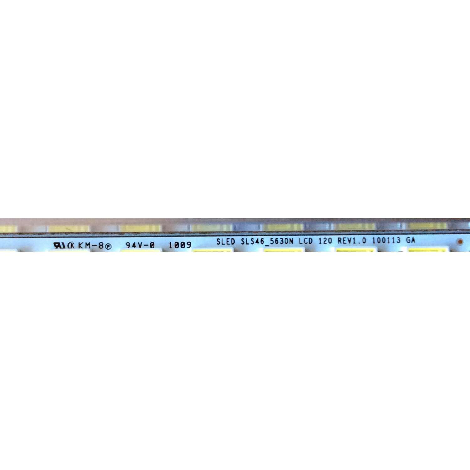 KIT DE LED "INCOMPLETOS PRECAUCION SOLO ("1 PZAS.) IMPORTANTE " / SLS46_5630N / SLED SLS46_5630N LCD 120 REV1.0 100113 GA / MODELO LT-46164 / PANEL LTA460HJ06	 - Imagen 2