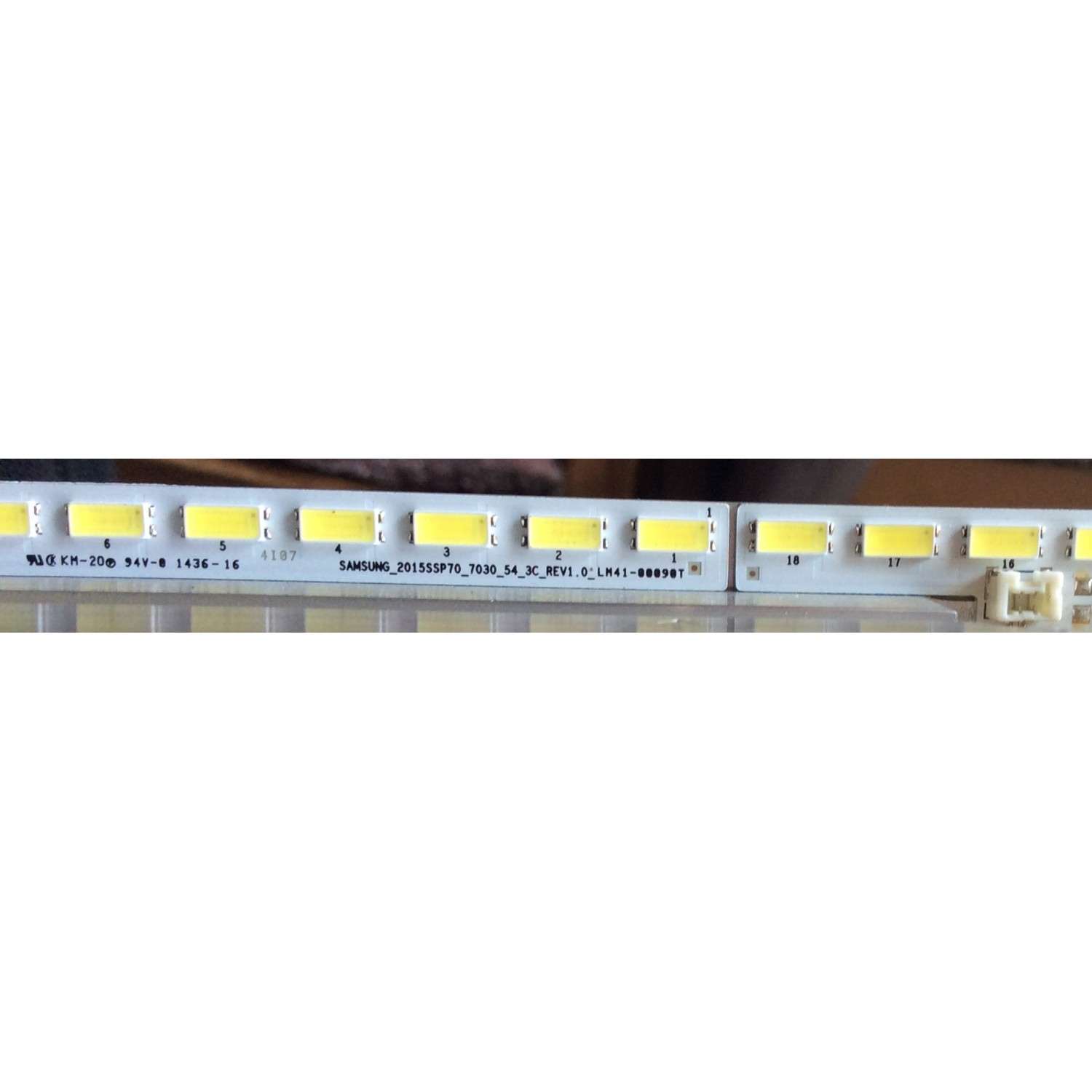 KIT DE LED PARA TV / SHARP LM41-00090T / 2015SSP70 7030 54 3C REV1.0 LM41-00090T / PANEL JE695D3HC50R / MODELOS LC-70LE660U / LC-70LE661U	 - Imagen 4