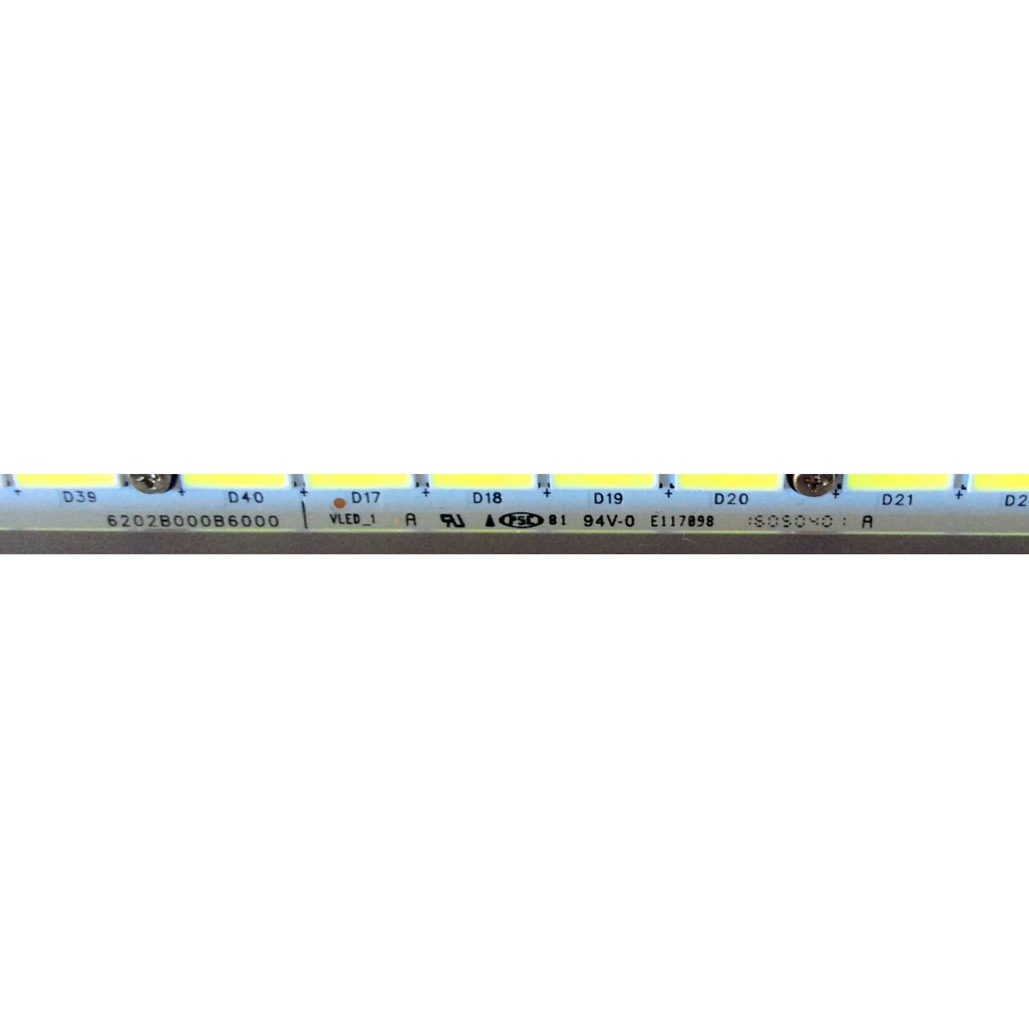 KIT DE LED PARA / SSHARP 6202B000B5000 / 6202B000B4000 / 6202B000B6000 / 6202B000B7000 / MODELO LC-75N620CU / PANEL V750DK1-KS5 REV:F9	 - Imagen 4