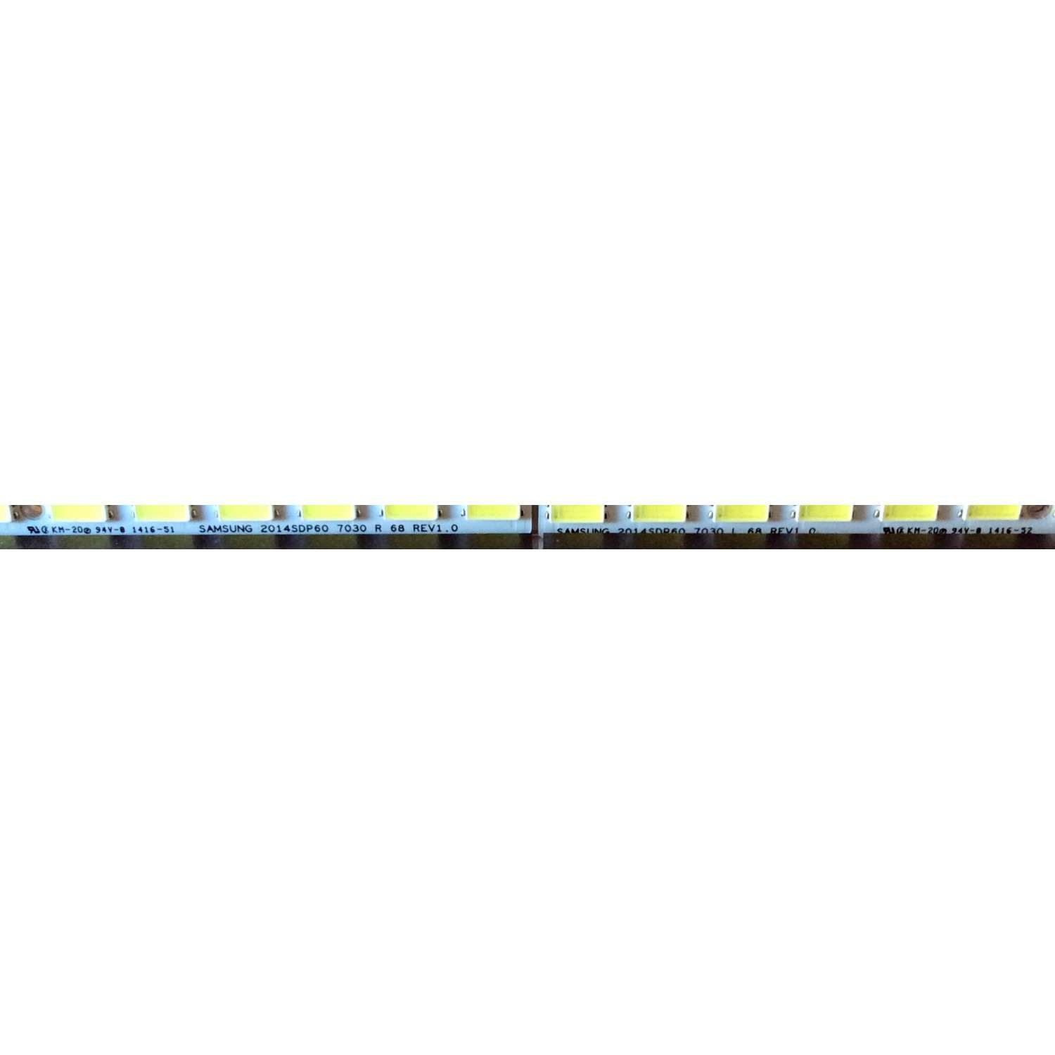LED PARA TV / SHARP 2014SDP60 7030 L / 2014SDP60 7030 R / 2014SDP60 / 2014SDP60 7030 R 68 REV1.0 / 2014SDP60 7030 L 68 REV1.0 / PANEL´S JE601D3GW00Z / JE601D3GW00V / MODELOS LC-60EQ10U / LC-60SQ15U - Imagen 3
