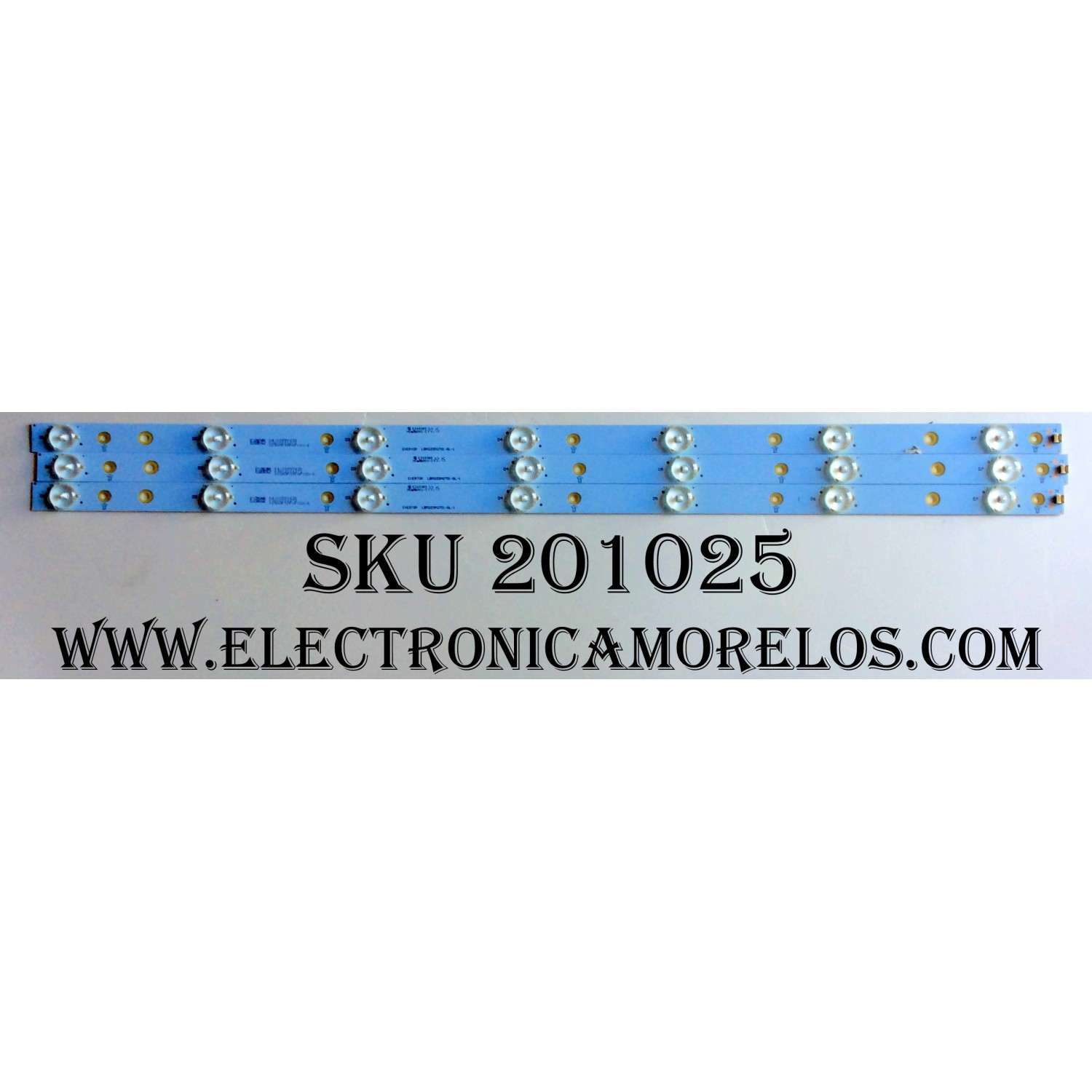 KIT DE LED PARA TV / VIZIO 04-C0850630 / LBM320P0701-GL-1 / (3 PZAS.) /  PANELES TPT315B5-WHBN0.K / TPT315B5-0TU3A.Q, / MODELOS D32H-C0 / E32H-C1 LTFDSJBR / E32H-C1 LTTDSJBR / E32H-C1 LTTDSJCR / E32H-C1 LTTUSJCR / E32H-C1 LTTUSJDR / D32H-C1 LTTDTBAR	