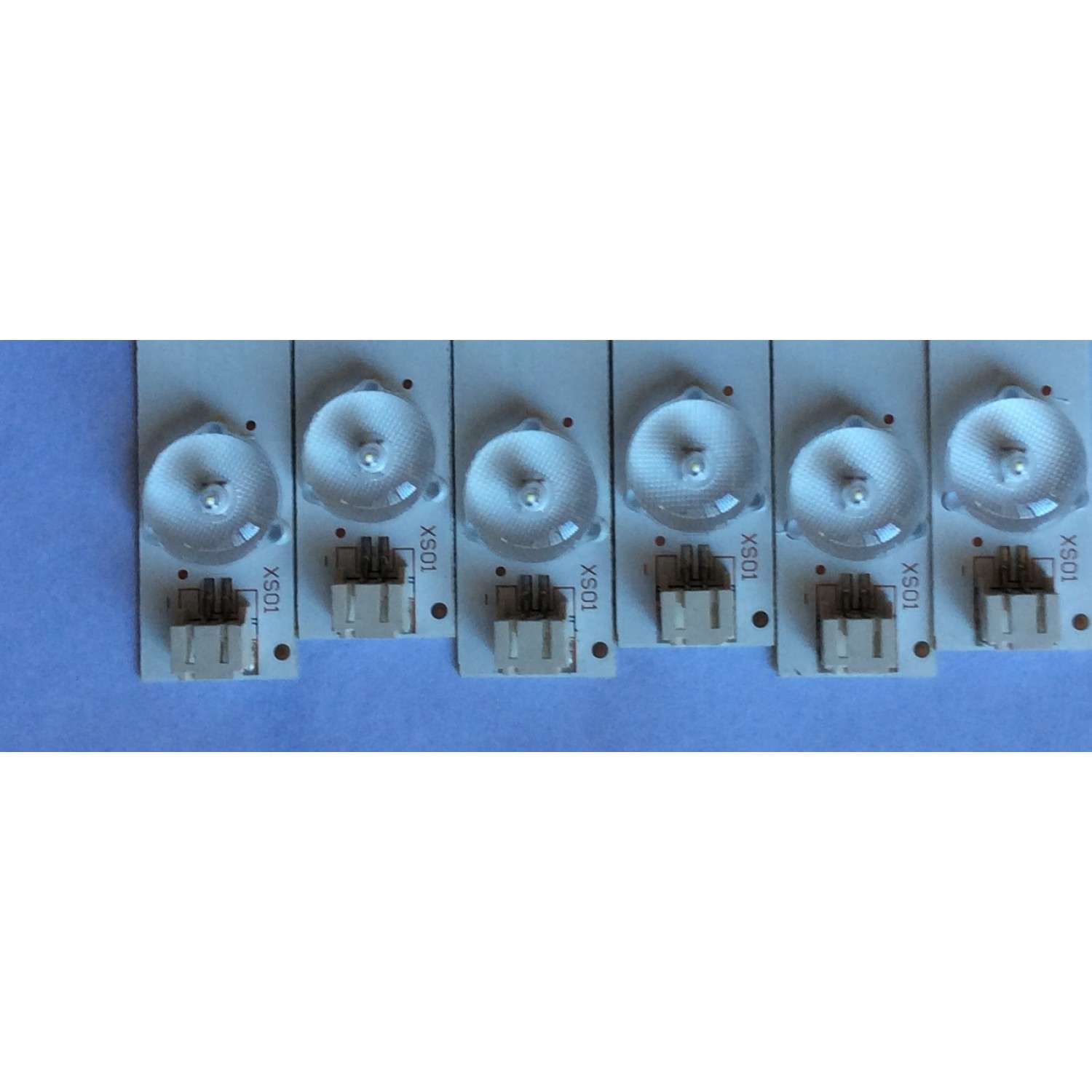 KIT DE LED PARA TV (6 PIEZAS) / JVC 570202001749 / S2302246 / PANEL´S 550T60D2804 / SM550T60D2804-D0613 / MODELO LT-55EM76 AAE	 - Imagen 2