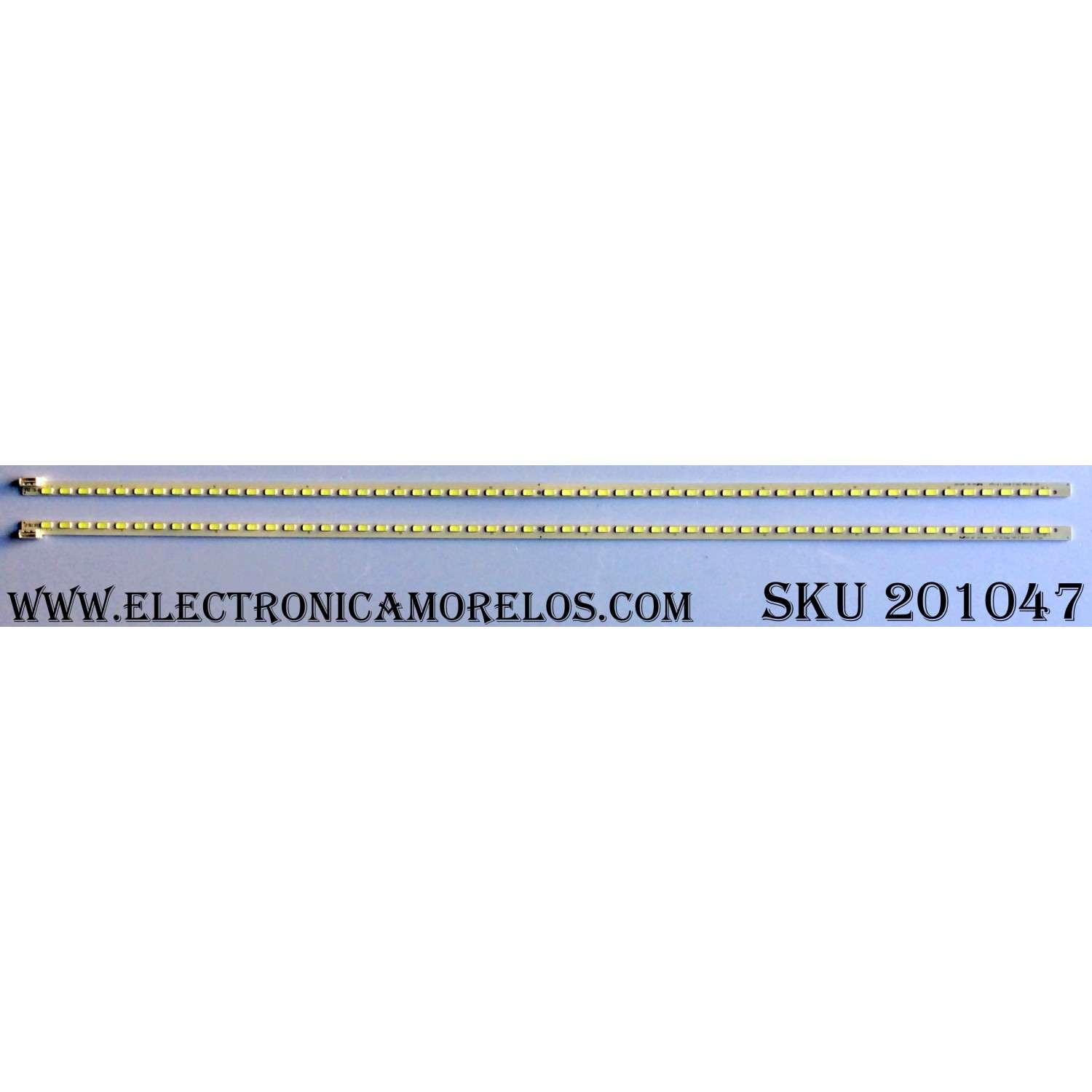 KIT DE LED´S PARA TV (2 PIEZAS) / LG AG1143 / 42¨ V6 Edge FHD-3 REV:1.0 R-Type / 42¨ V6 Edge FHD-3 REV:1.0 L-Type / PANEL LC420EUN(RD)(V1) / MODELO 42LV3520-UJ.CWMYLH	