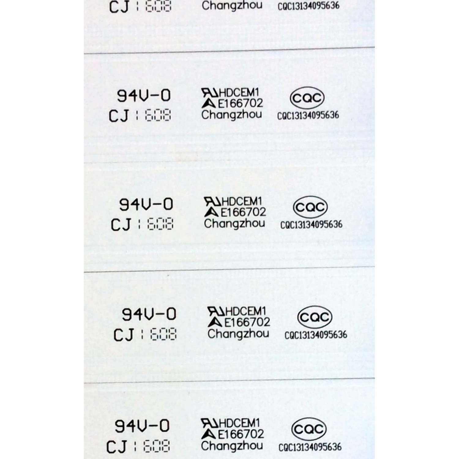 KIT DE LED´S PARA TV (11 PIEZAS) / HISENSE HD500DF-B53 / RSAG7.820.6660/ROH VER:B / ZDB-190817-B2-A-T101MA42R / CQC13134095636 / PANEL´S HD500DF-B54(020)\B1\T1\S25\GM\ROH / HD500DF-B54(020)\B1\T1\S35\GM\ROH 211743 / MODELO 50H5C / 50H4C - Imagen 4