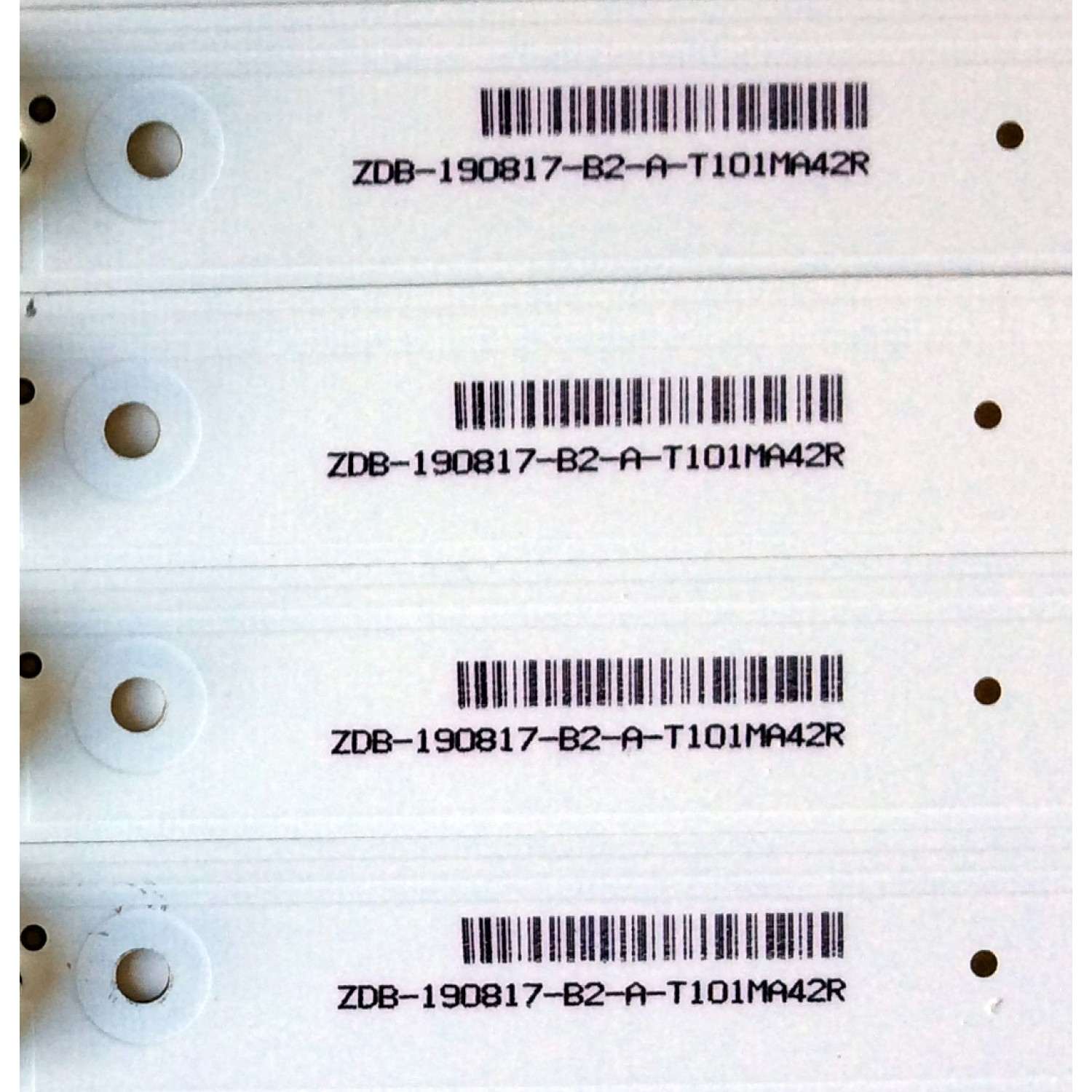 KIT DE LED´S PARA TV (11 PIEZAS) / HISENSE HD500DF-B53 / RSAG7.820.6660/ROH VER:B / ZDB-190817-B2-A-T101MA42R / CQC13134095636 / PANEL´S HD500DF-B54(020)\B1\T1\S25\GM\ROH / HD500DF-B54(020)\B1\T1\S35\GM\ROH 211743 / MODELO 50H5C / 50H4C - Imagen 2