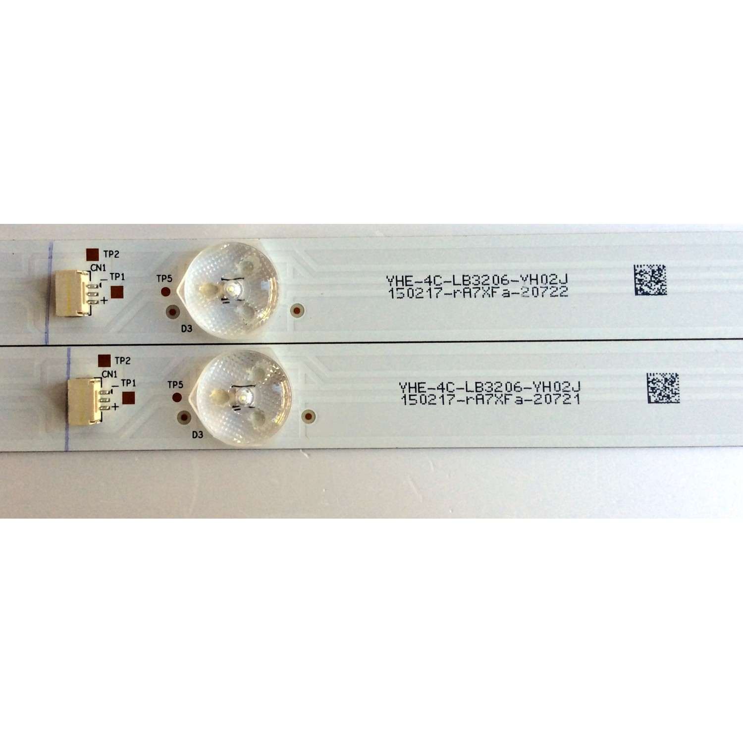 KIT DE LED´S (2 PIEZAS) / TCL 006-P1K3489A / 006-P1K3552A / TOT_32D2900_2X6_3030C_65P1 REV:V4 / TOT_32D2900_2X6_3030C_65P1 REV:V4 / YHE-4C-LB3206-YH02J / YHA-4C-LB3206-YH01R / PANEL´S LVW320CS0T / LVW320CS0T E292 V2 / MODELOS 32S301LCAA / 32S305TEAA - Imagen 3