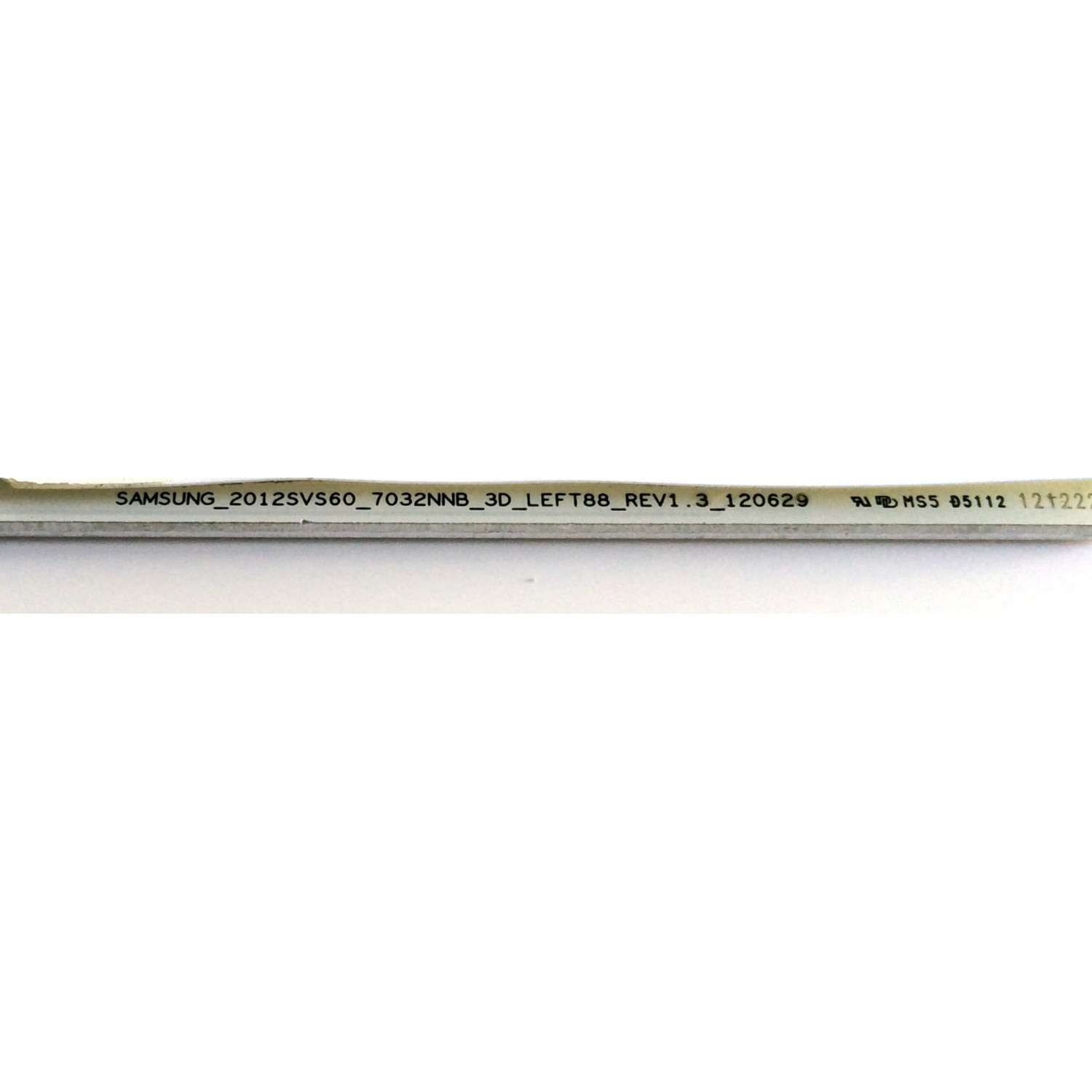 LED PARA TV ((NOTA IMPORTANTE:KIT ((INCOPLETO)) CONSTA DE 2 PIEZAS)) / SAMSUNG_2012SVS60_7032NNB_3D_LEFT88_REV1.3_120629 / PANEL ´S LE600CGS-V1 / CY-LE600CGSW1V / MODELO UN60ES6100FXZA - Imagen 2