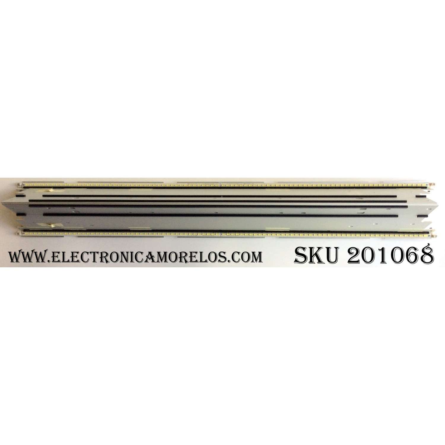 KIT DE LED´S PARA TV (2 PIEZAS) / VIZIO 7030PKG 44EA REV.0.3_A-Type_20130123 / LG Innotek 7030PKG 44EA REV.0.3_B-Type_20130123 / PANEL JE600D3LC4N / MODELOS M601D-A3R / M601D-A3 LFTROWAP
