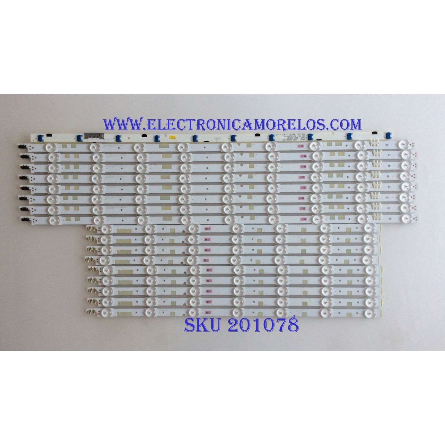 KIT DE LEDS PATA TV SONY (14 PZ) / NUMERO DE PARTE P152DH510573 / P152DH410634 / PANEL YD55750DTN01 / MODELO XBR-75X940C / XBR75X940C