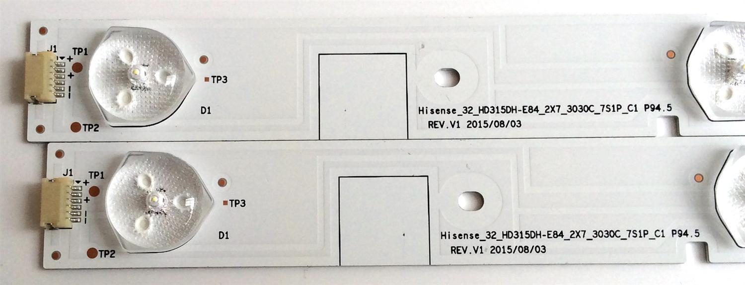 KIT DE LED`S PARA TV (2 PIEZAS) / SHARP HE32RLKS17714550976G / 124MA042R-B1 / HD315DH-E84 / 1175517 / PANEL HD315K2H81-B1 / MODELO LC-32LB591U - Imagen 3
