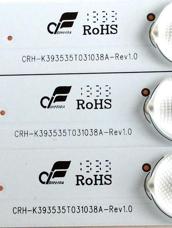 KIT DE LED`S PARA TV (3 PIEZAS ) / SCEPTRE A7L07H371ECA438PK / CRH-K393535T031038A-Rev1.0 / PANEL CN40HA701 / MODELO X409BV-FHDR8HVN01 - Imagen 3