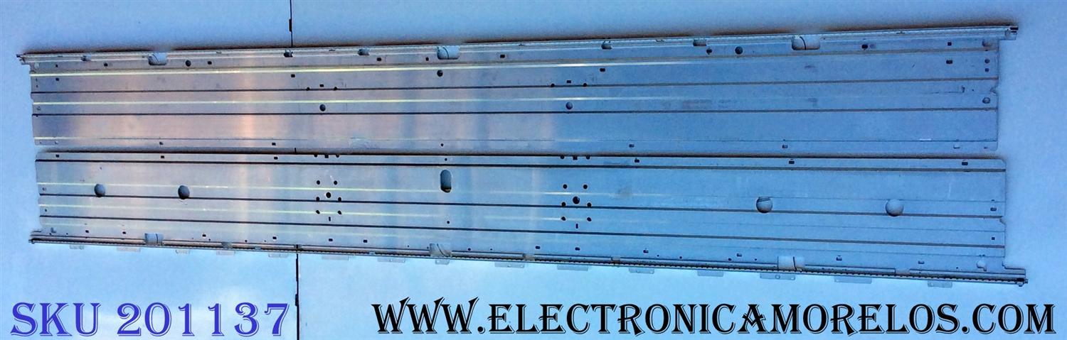 KIT DE LED´S PARA TV / (2 PIEZAS) / SHARP 2013SSP70 5630 / RB089WJ /14609A / SAMSUNG 2013SSP70 5630 70 REV1.0 / PANEL´S JE695D3HB1 / JE695D3H1AZ / JE695D3HB10R / JE695D3HB10V / MODELOS LC-70LE55U / LC-70LE750U / LC-70LE857U / LC-70UQ17U / LC-70UC30U