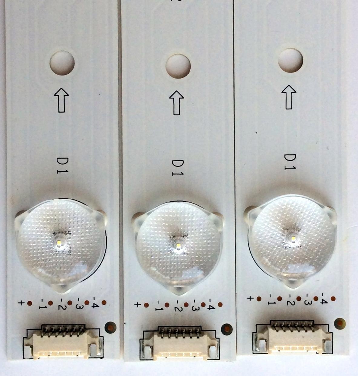 KIT DE LED`S PARA TV (18 PIEZAS) / VIZIO E700DLB002.005 / E700DLBP70E792 / E340369 / PANEL S700FU1-3 / 76040YR00-600-G / 0000992 / MODELOS P702UI-B3 BFLFTRREAQ / P702UI-B3 LFTRREAQ - Imagen 2