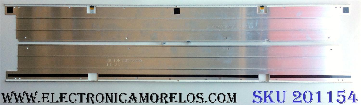 KIT DE LED`S PARA TV (2 PIEZAS) / SONY 61.P2E05G001 / 61.P2E04G001 / 14123N / 14123D / MODELO XBR-55X900B	