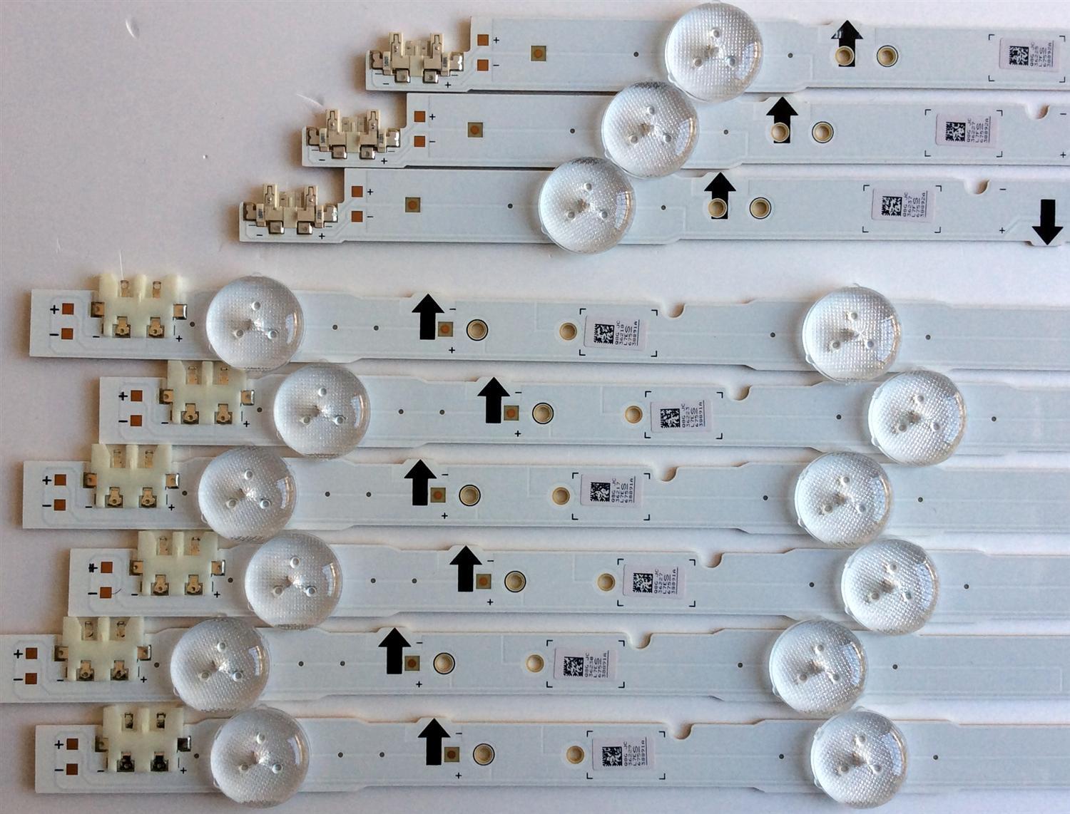 KIT DE LED´S PARA TV (12 PIEZAS) / SAMSUNG BN96-38892A / BN96-38891A / LM41-00099E / LM41-00099D / SAMSUNG_2014SVS48F / 60126NHF / PANEL CY-GH048BGLV6H / MODELOS LH48RMDNLGG/ZP / UA48H5500 / UN48H5500 / UE48H5570 / HG48AC695 / MAS MODELOS EN DESCRIPCION - Imagen 6