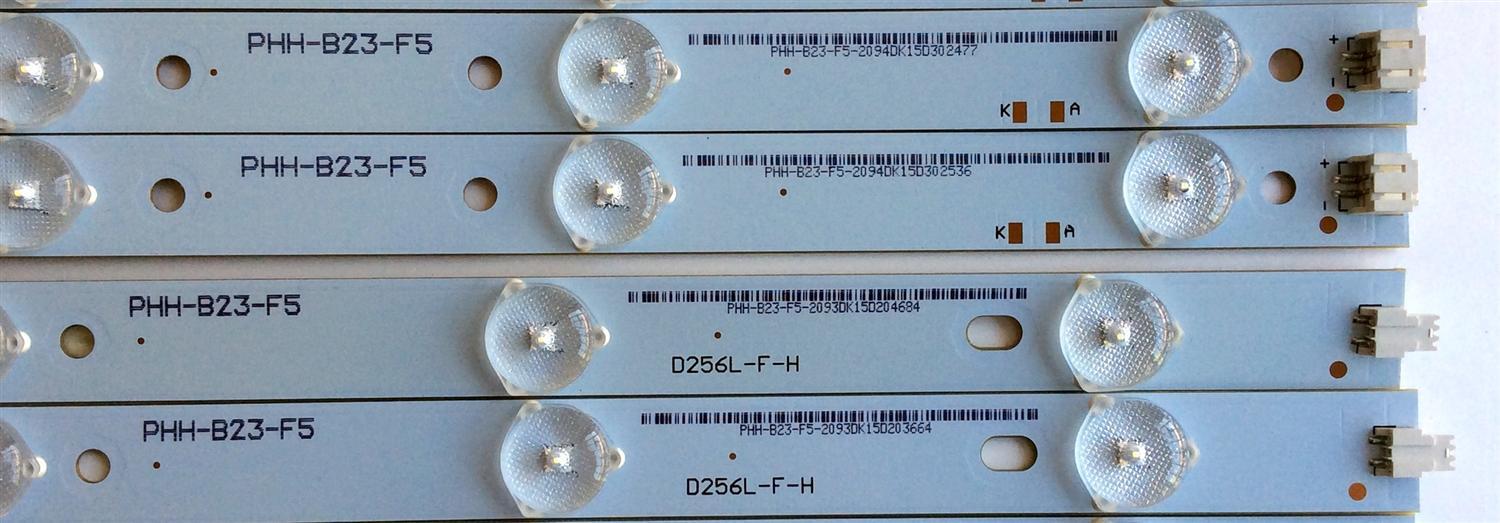 KIT DE LED´S PARA TV (8 PIEZAS) / WESTINGHOUSE D256R-F-H / 3.08.400410A-R / 3.08.400410A-L / PHH-B23-F5 / PANEL CN40HC476 / LSC400HM06-S03 / MODELO DWM40F1G1 TW-75701-S040S - Imagen 3