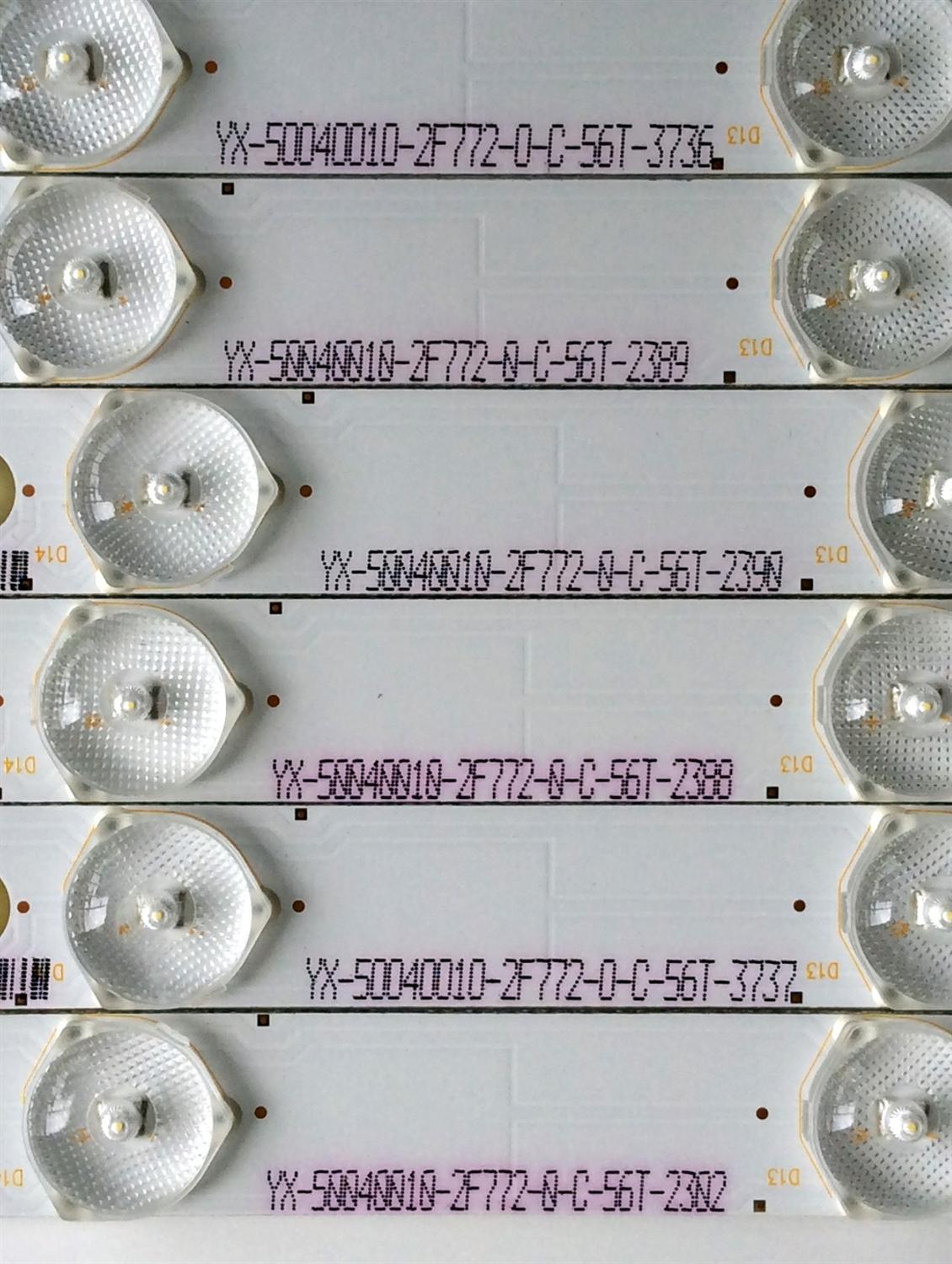 KIT DE LED´S PARA TV (16 PIEZAS) / VIZIO LB50028 V1_00 / LB50028 V0_00 / LB50028 V7_00 / LB50028 V5_00 / LB50028 V6_00 / LB50028 V4_00 / LB50028 V2_00 / LB50028 V3_00 / PANEL´S TPT500DK-QS1 REV:SC1G / TPT500U1-QVN02.A / MODELOS M50-C1 LTM6SRAR / LTCWSPBR - Imagen 6