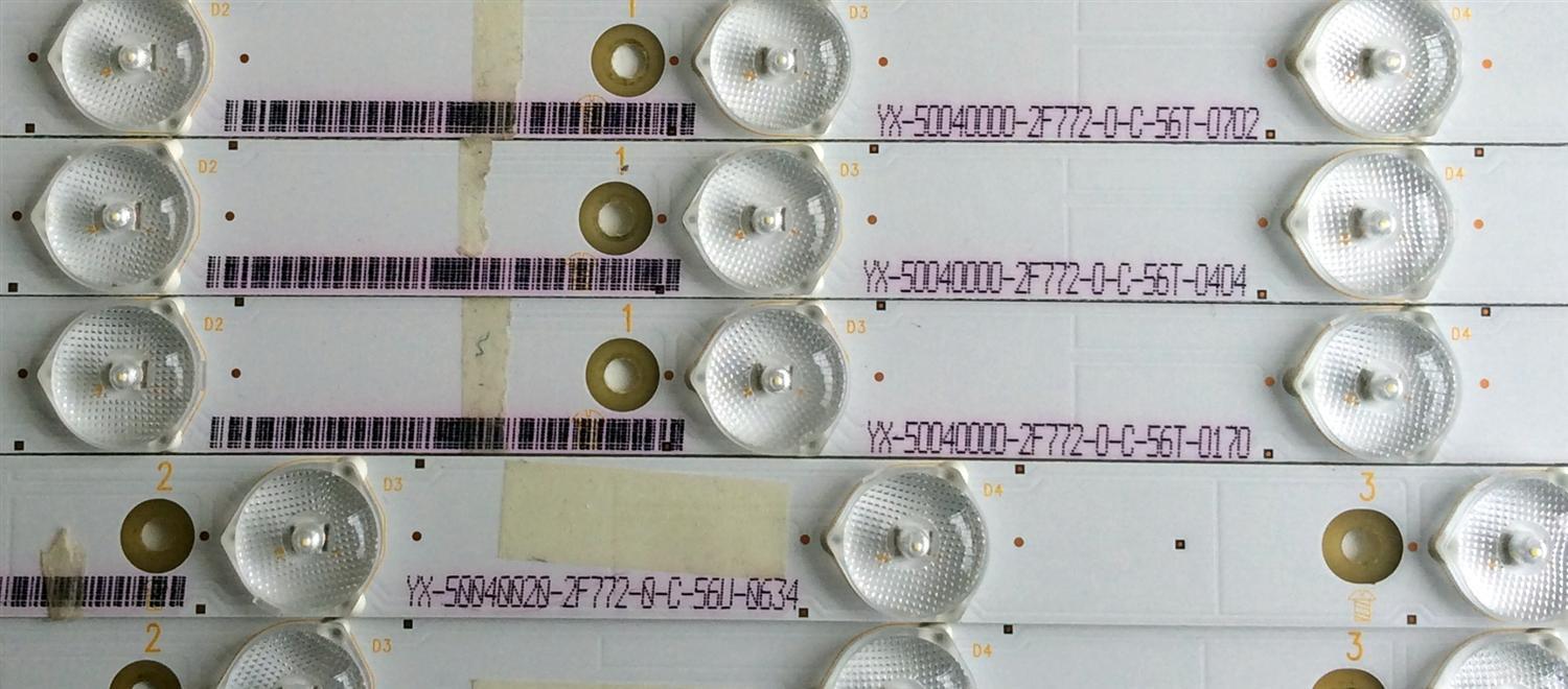 KIT DE LED´S PARA TV (16 PIEZAS) / VIZIO LB50028 V1_00 / LB50028 V0_00 / LB50028 V7_00 / LB50028 V5_00 / LB50028 V6_00 / LB50028 V4_00 / LB50028 V2_00 / LB50028 V3_00 / PANEL´S TPT500DK-QS1 REV:SC1G / TPT500U1-QVN02.A / MODELOS M50-C1 LTM6SRAR / LTCWSPBR - Imagen 4