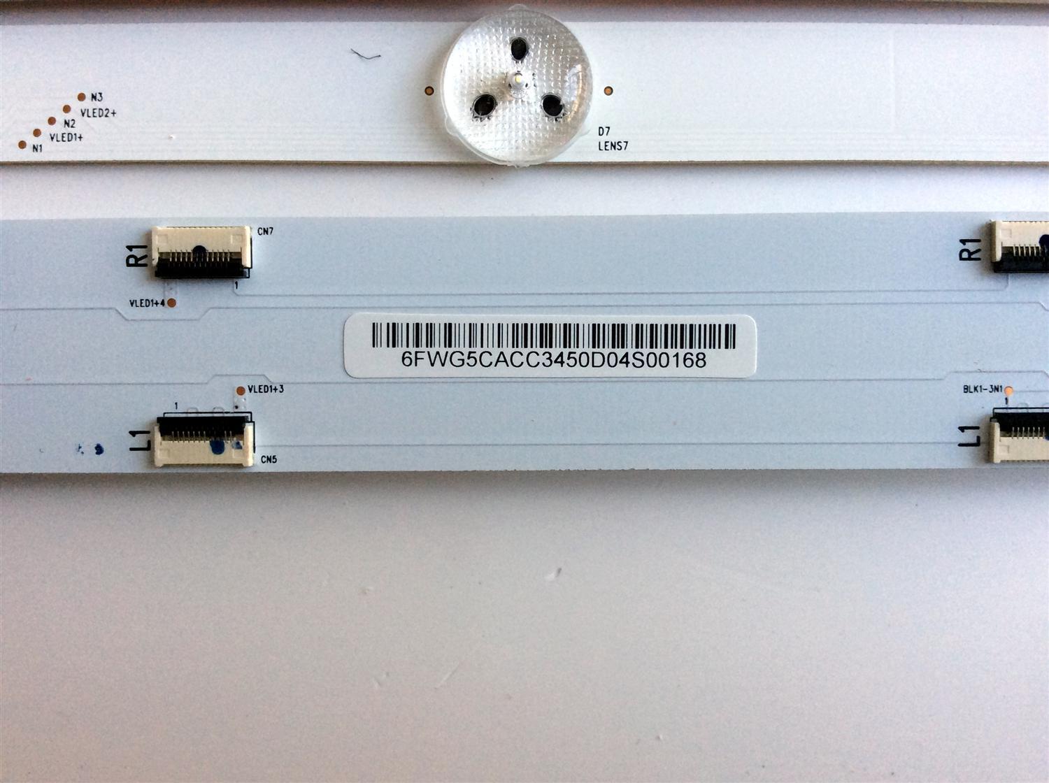 KIT DE LED´S PARA TV (16 PIEZAS) / PANASONIC 6201B001HW100 / 6201B001J4100-L / 6201B001J5100-R / PANEL V650HP1-LD1 REV.B6 / MODELO TC-65CS550U - Imagen 6