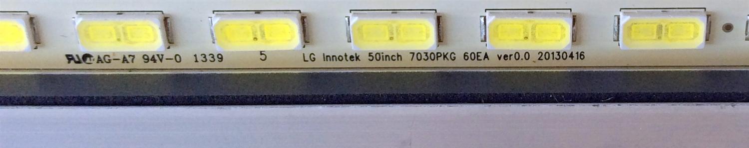 LED PARA TV / SANYO LG Innotek 50inch 7030PKG 60EA ver0.0 20130416 / 74.50T08.001-2-DX1 / 13C06D / PANEL T500HVN04.6 / MODELO DP50E84 P50E84-00 - Imagen 3