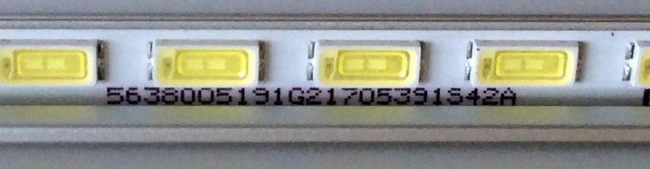 LED PARA TV / VIZIO 56.38005.191 / 5638005191G / STO420A54_REV2.0_52_120403 / 5638005191G21705391S42A / BIW24P05391RLKSDK7_10110 / PANEL V420FWSE01 / MODELO E420VSE - Imagen 2