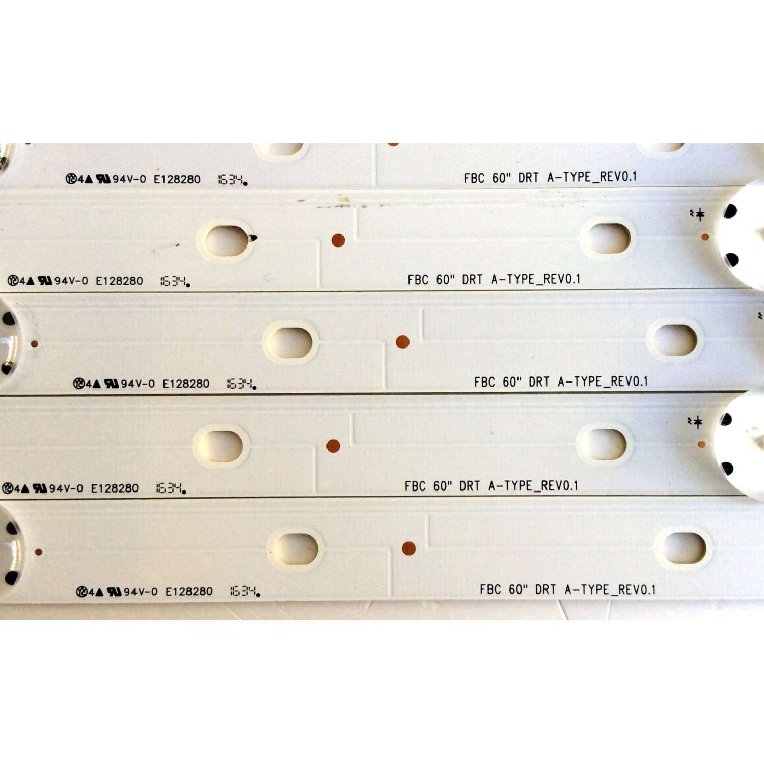 KIT DE LED`S PARA TV (10 PIEZAS) / ((NOTA IMPORTANTE:LED`S INCOMPLETOS FALTA 2 PIEZAS)) / VIZIO 60FHEG15 / 60FH EG15 / E128280 / FBC 60¨ DRT A-TYPE_REV0.1 / FBC 60¨ DRT B-TYPE_REV0.0 / PANEL S600DH3-2 / MODELO D60N-E3 LFTRVQAS	 - Imagen 3