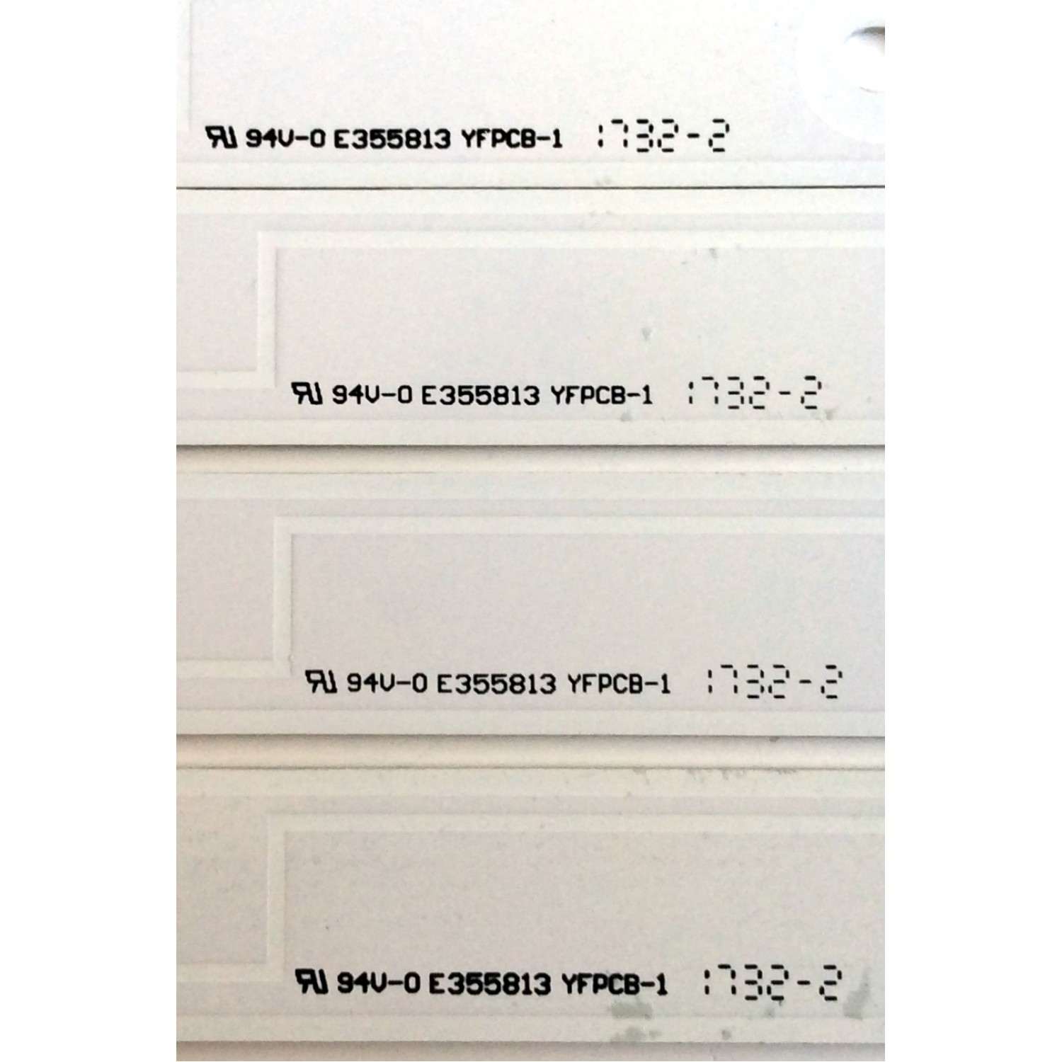 KIT DE LED`S PARA TV (14 PIEZAS) / 1182315 / Hisense_65_HD650K3U31_14X6_3030C_651P REV.1  27/05/35 / E355813 / YFPCB-1 / 130MA051R / HE65TSLKN8715 / PANEL HD650K3U31-B1\S0\XP\GM\ROH / 218914 / MODELO LC-65P6000U / SERIE DEL MODELO:65G173094H - Imagen 2