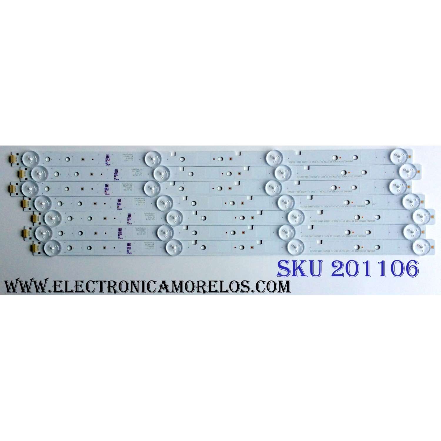 KIT DE LED`S PARA TV (7 PIEZAS) / SHARP 1176170 / SAMSUNG_2015CHI426_6P_FCOM_04_15_REV1.0_151209_LM41-00212A / PANEL HD426K3U52 / MODELO LC-43LBU591U / 43R7E