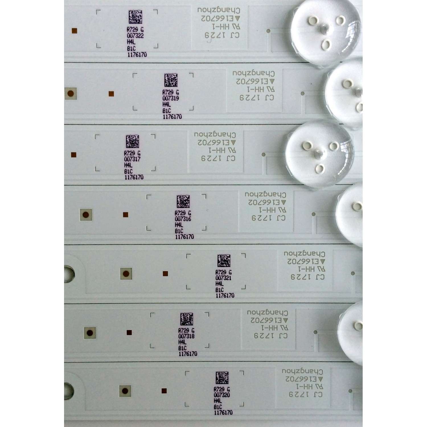KIT DE LED`S PARA TV (7 PIEZAS) / SHARP 1176170 / SAMSUNG_2015CHI426_6P_FCOM_04_15_REV1.0_151209_LM41-00212A / PANEL HD426K3U52 / MODELO LC-43LBU591U / 43R7E - Imagen 3