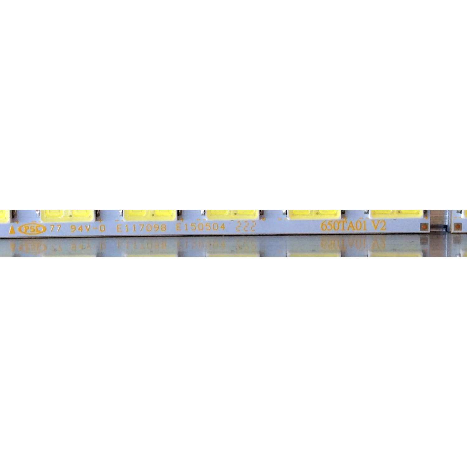 KIT DE LED`S PARA TV (2 PIEZAS) / VIZIO 650TA01 V2 / 650TA02 V2 / 73.65T05.002-2-CCC / PANEL T650HVN04.0 / MODELO M650VSE - Imagen 4