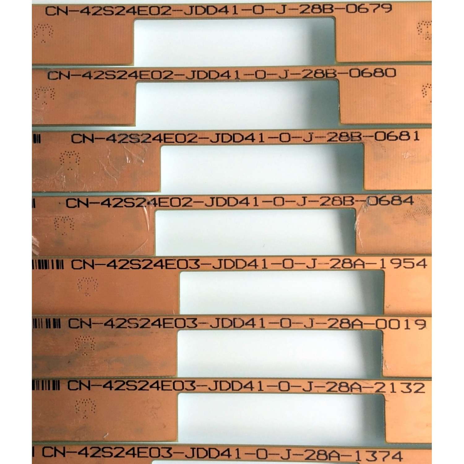 KIT DE LED`S PARA TV (8 PIEZAS) / INSIGNIA CN-42S24E02-JDD41-0-J-28B / CN-42S24E02-JDD41-0-J-28A / PANEL T420HW08.V9 / MODELO NS-42D240A13 - Imagen 3
