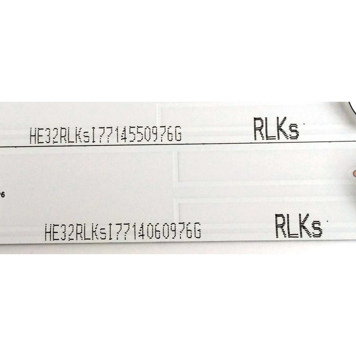 KIT DE LED`S PARA TV (2 PIEZAS) / SHARP HE32RLKS17714550976G / 124MA042R-B1 / HD315DH-E84 / 1175517 / PANEL HD315K2H81-B1 / MODELO LC-32LB591U - Imagen 2