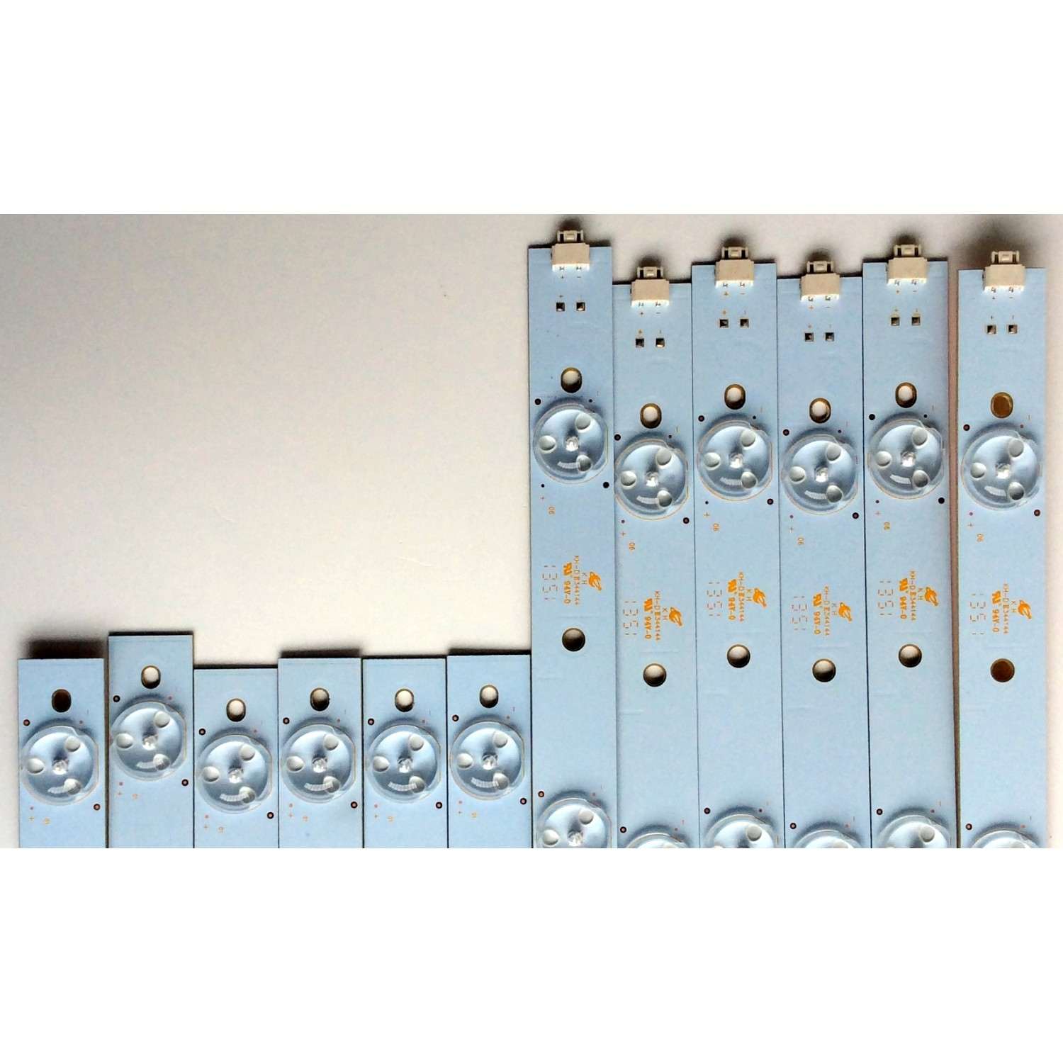 KIT DE LED`S PARA TV (12 PIEZAS) / CHANGHONG YX-50010011-1E584-0-7-3CG / YX-50010021-1E584-0-8-3CG / KH-DE344144 / PANEL  C500F13-E2-L / MODELO LED50YC200UA - Imagen 5