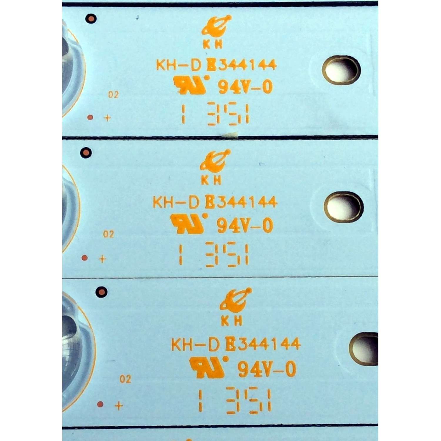 KIT DE LED`S PARA TV (12 PIEZAS) / CHANGHONG YX-50010011-1E584-0-7-3CG / YX-50010021-1E584-0-8-3CG / KH-DE344144 / PANEL  C500F13-E2-L / MODELO LED50YC200UA - Imagen 2