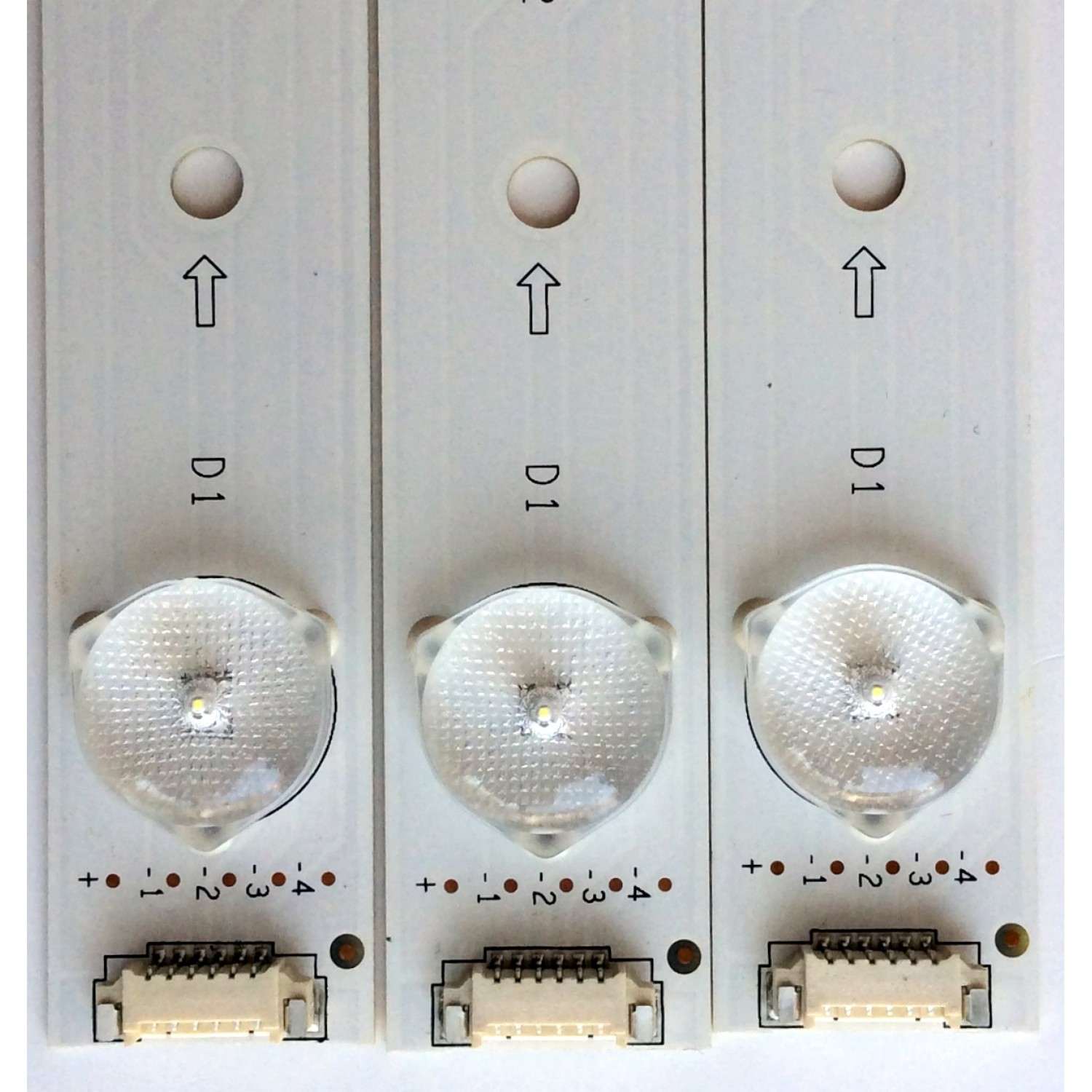 KIT DE LED`S PARA TV (18 PIEZAS) / VIZIO E700DLB002.005 / E700DLBP70E792 / E340369 / PANEL S700FU1-3 / 76040YR00-600-G / 0000992 / MODELOS P702UI-B3 BFLFTRREAQ / P702UI-B3 LFTRREAQ - Imagen 2